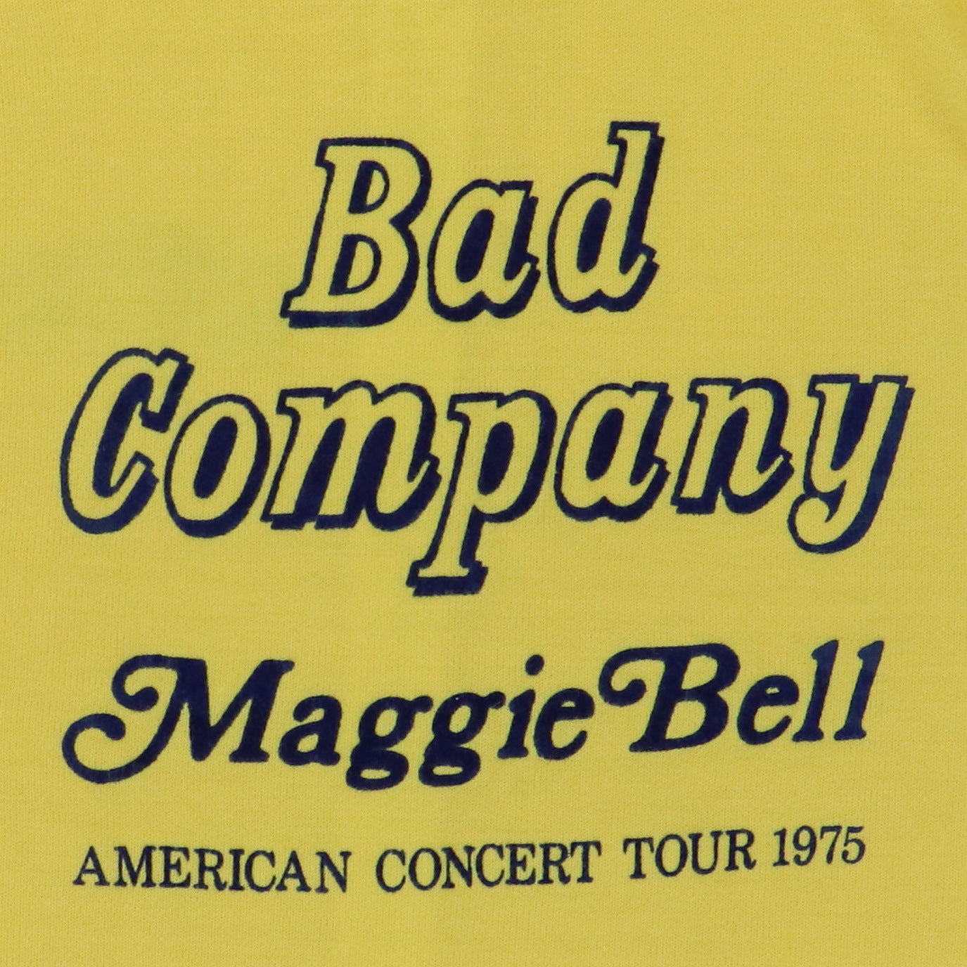 1975 Bad Company Concerts West Tour Zip Up Jacket