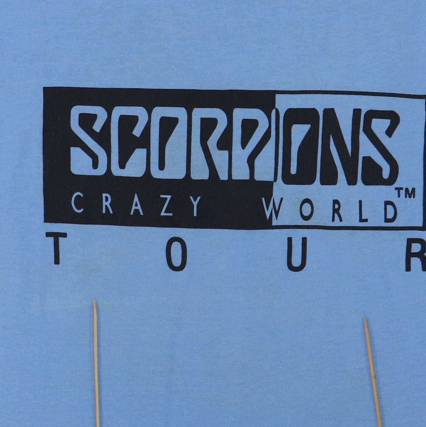 1991 Scorpions Crazy World Tour Shirt