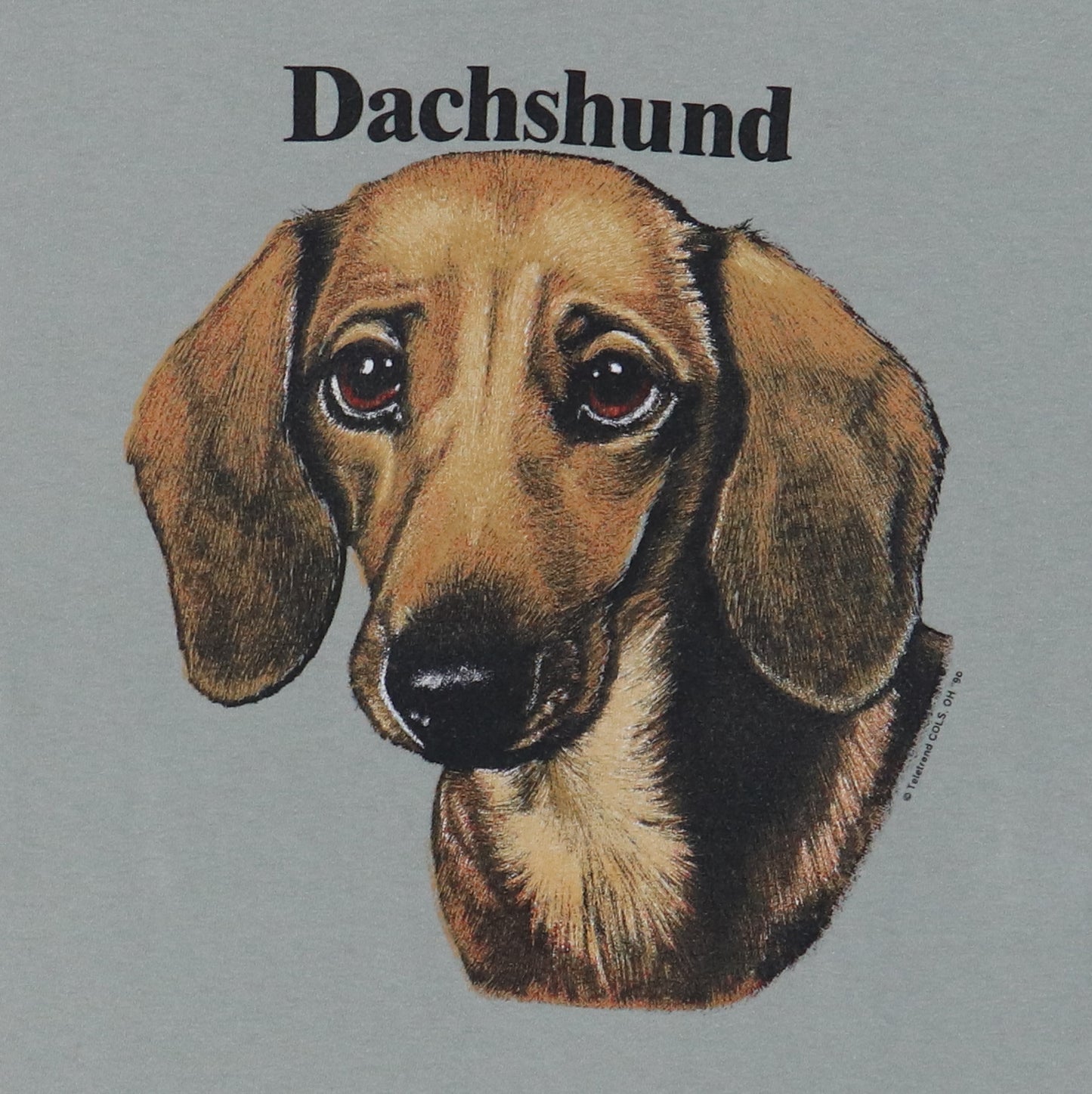 1990s Dachshund Dog Shirt