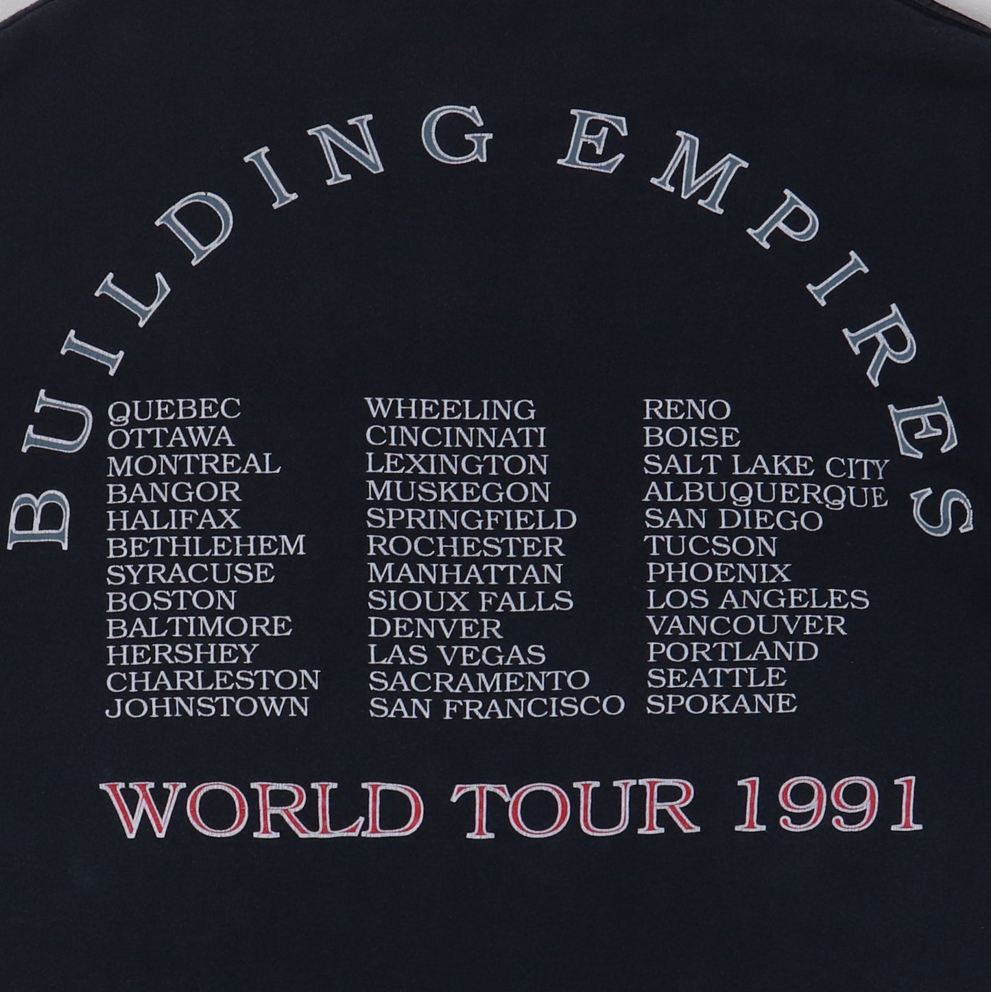 1991 Queensryche Empire Tour Shirt