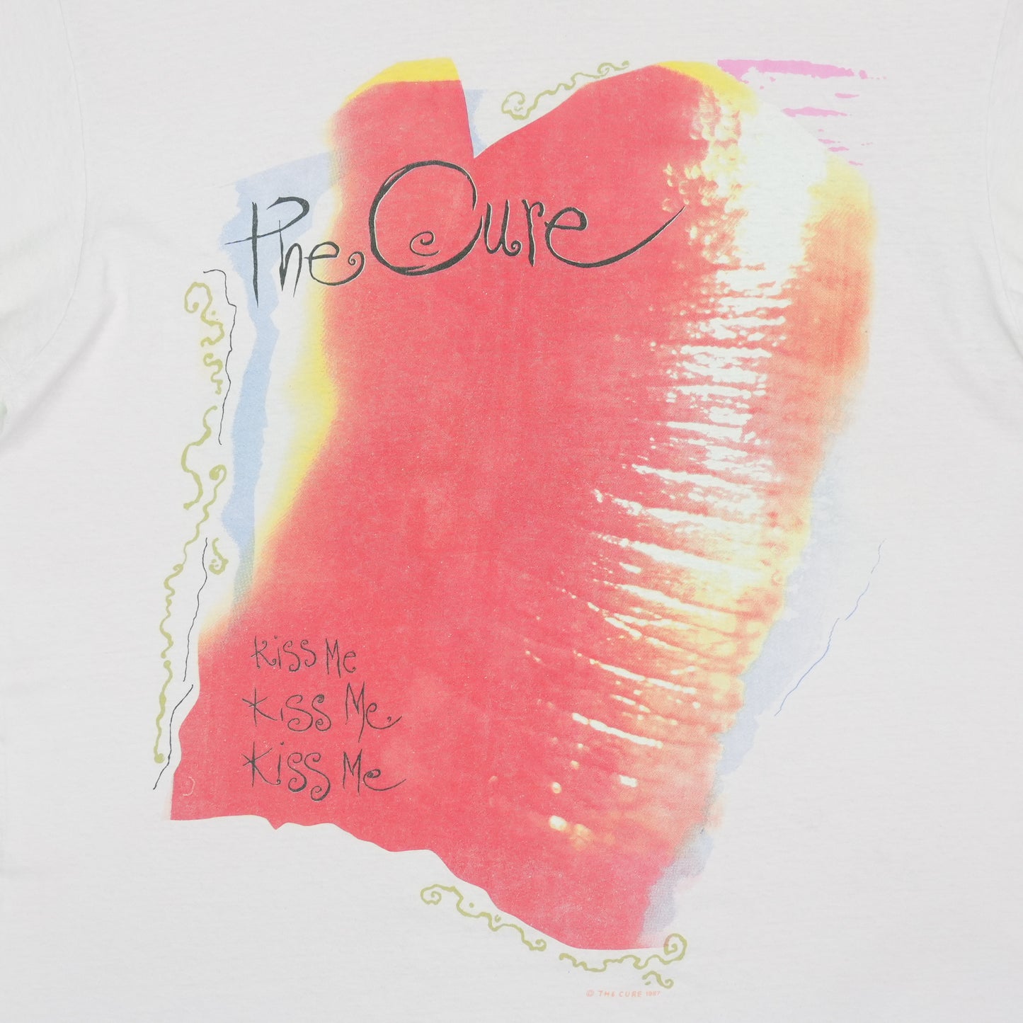 1987 The Cure Kiss Me Kiss Me Shirt