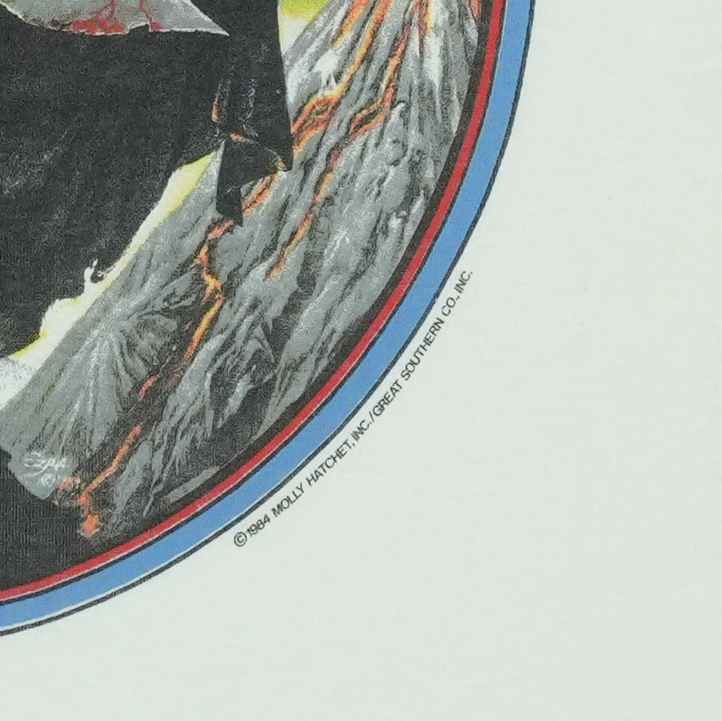 1984 Molly Hatchet The Deed Is Done Tour Shirt