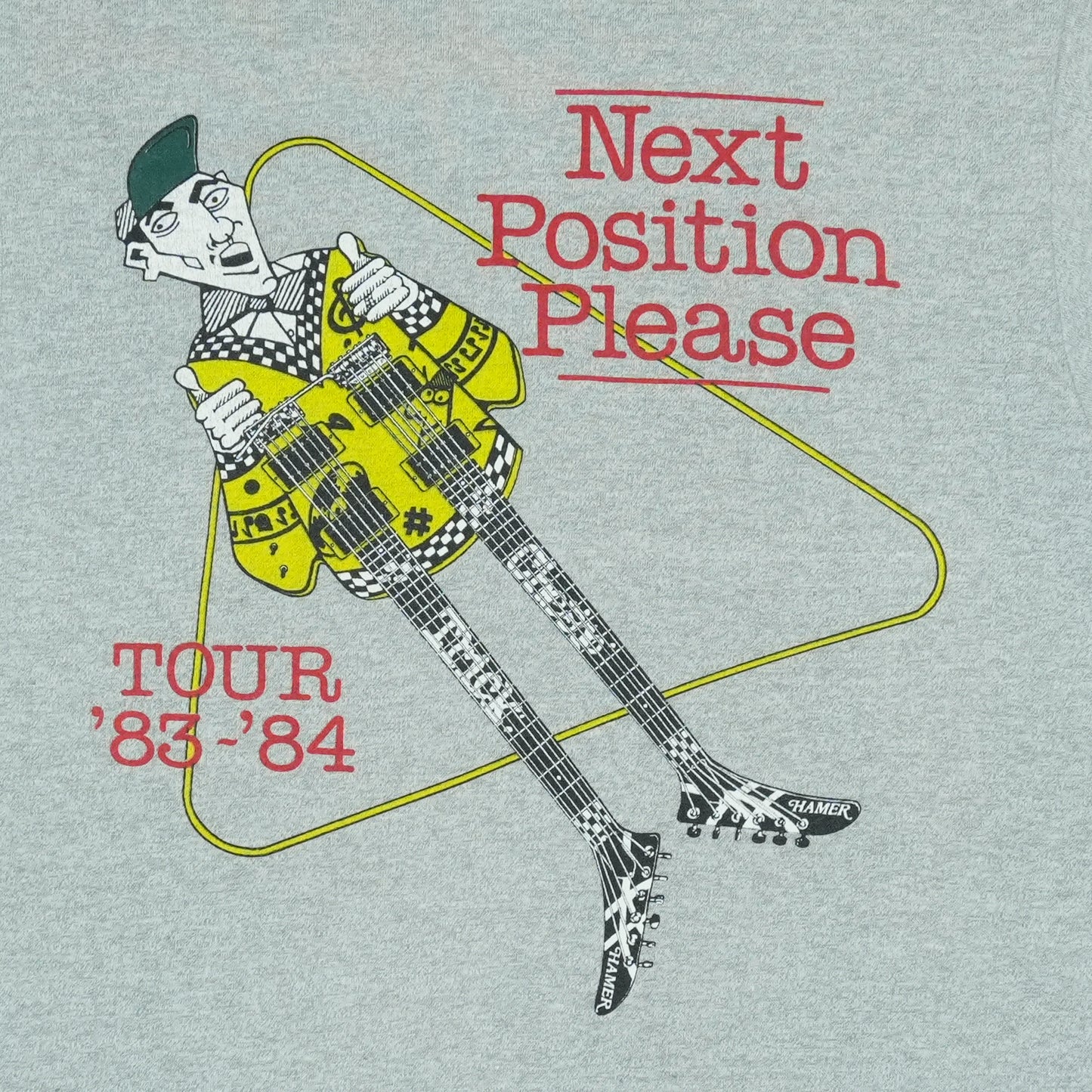 1980s Cheap Trick Next Position Please Tour Shirt