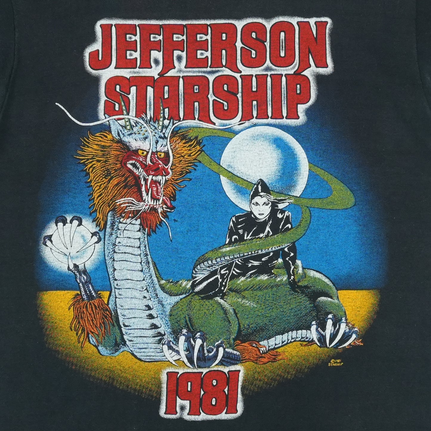1981 Jefferson Starship Tour Shirt