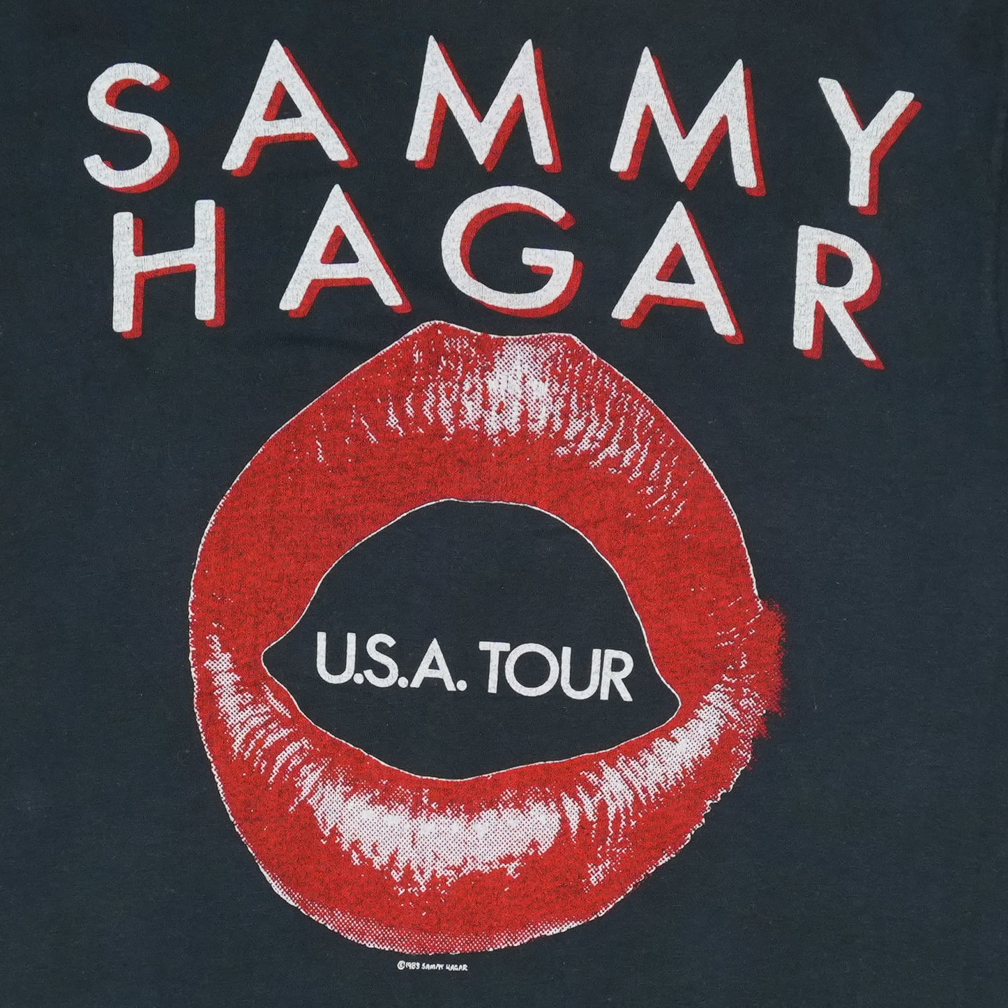 1983 Sammy Hagar Tour Shirt