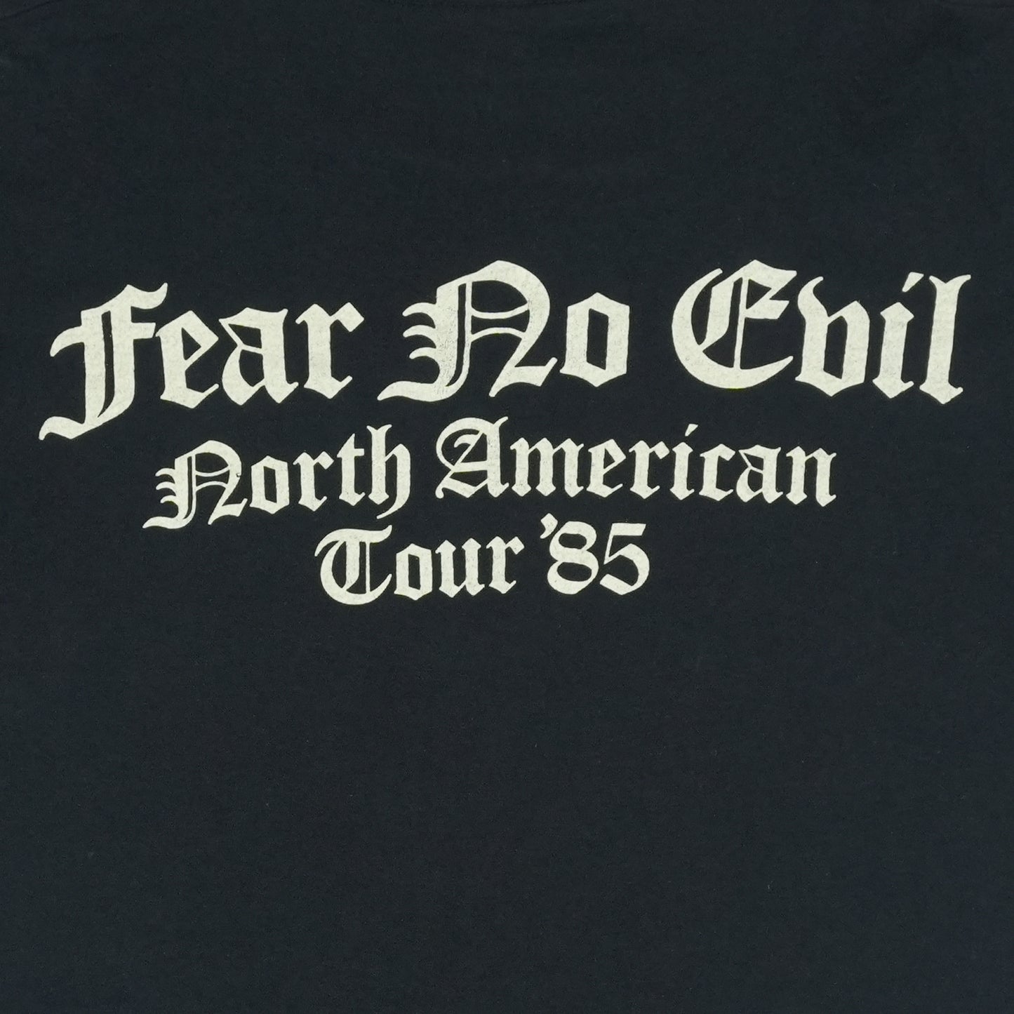 1985 Grim Reaper Fear No Evil Tour Shirt