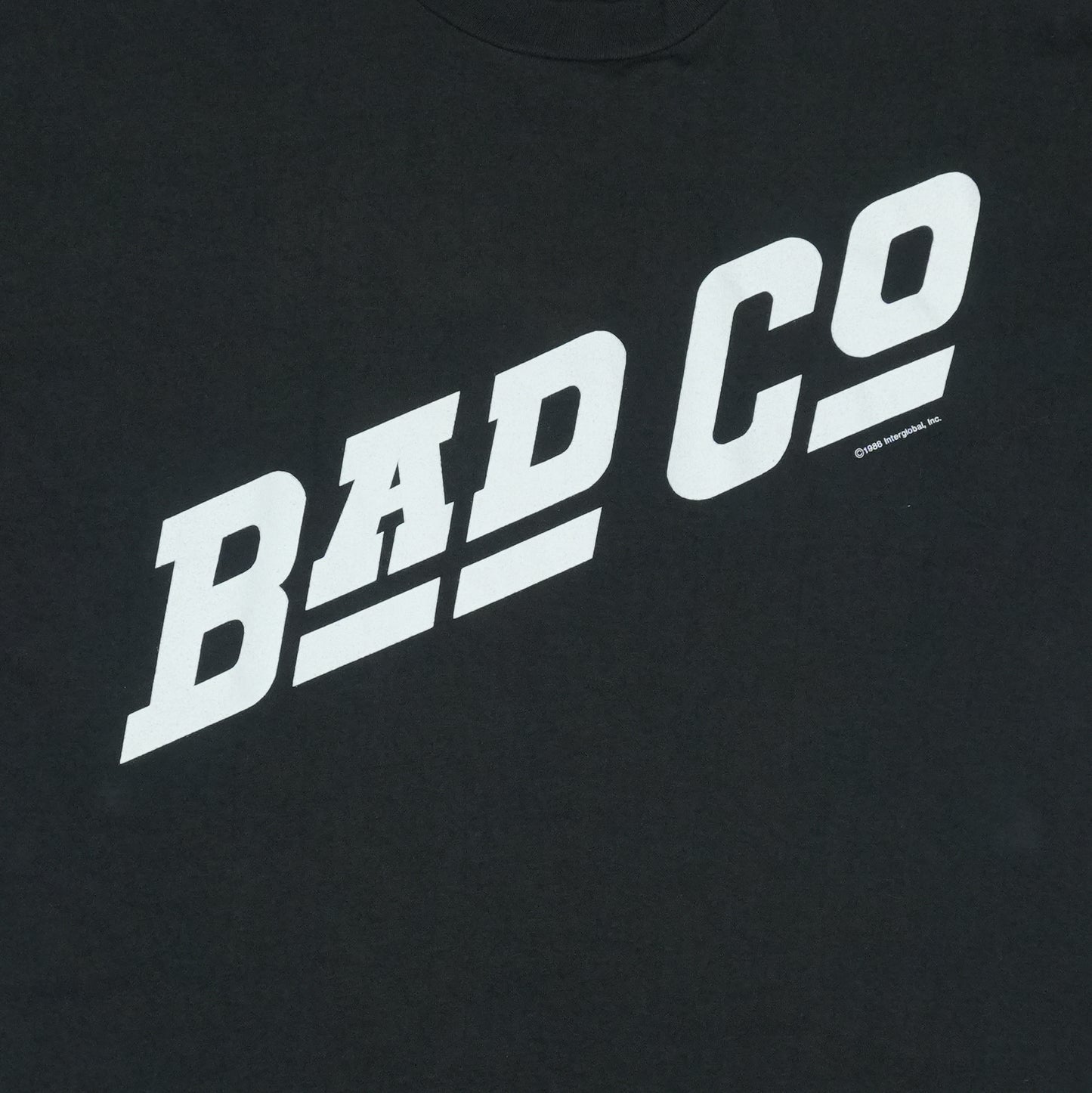 1992 Bad Company World Tour Shirt