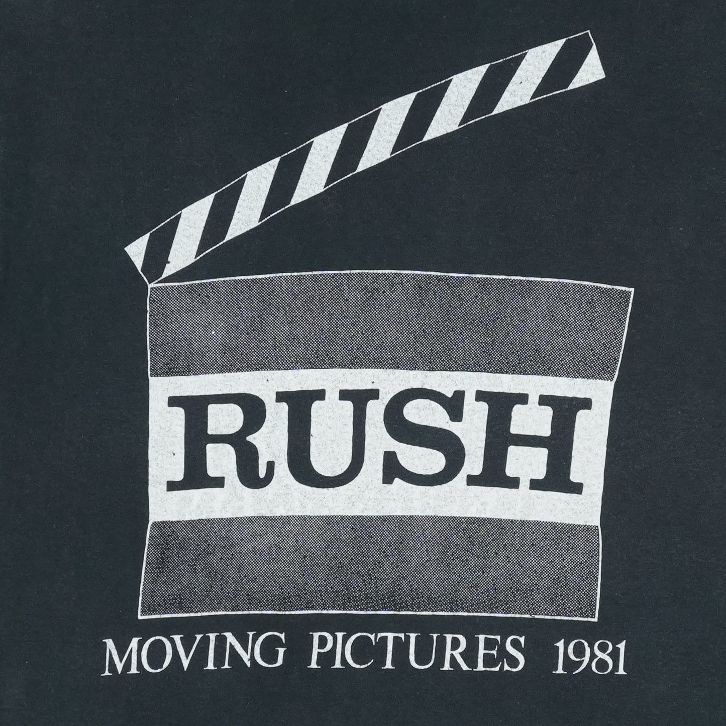 1981 Rush Moving Pictures Tour Shirt