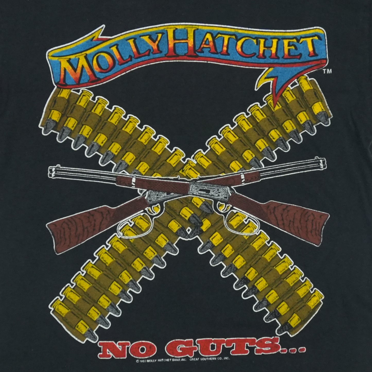 1983 Molly Hatchet No Guts Tour Shirt