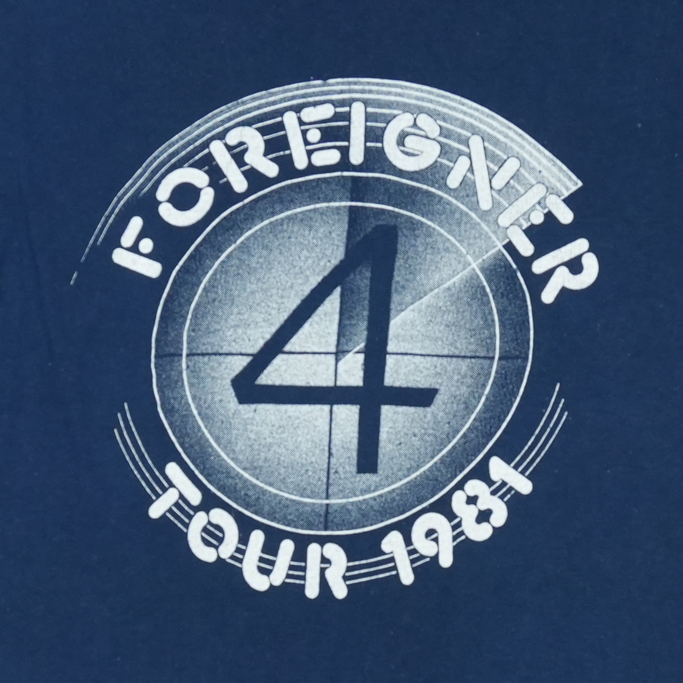 1981 Foreigner Tour Shirt