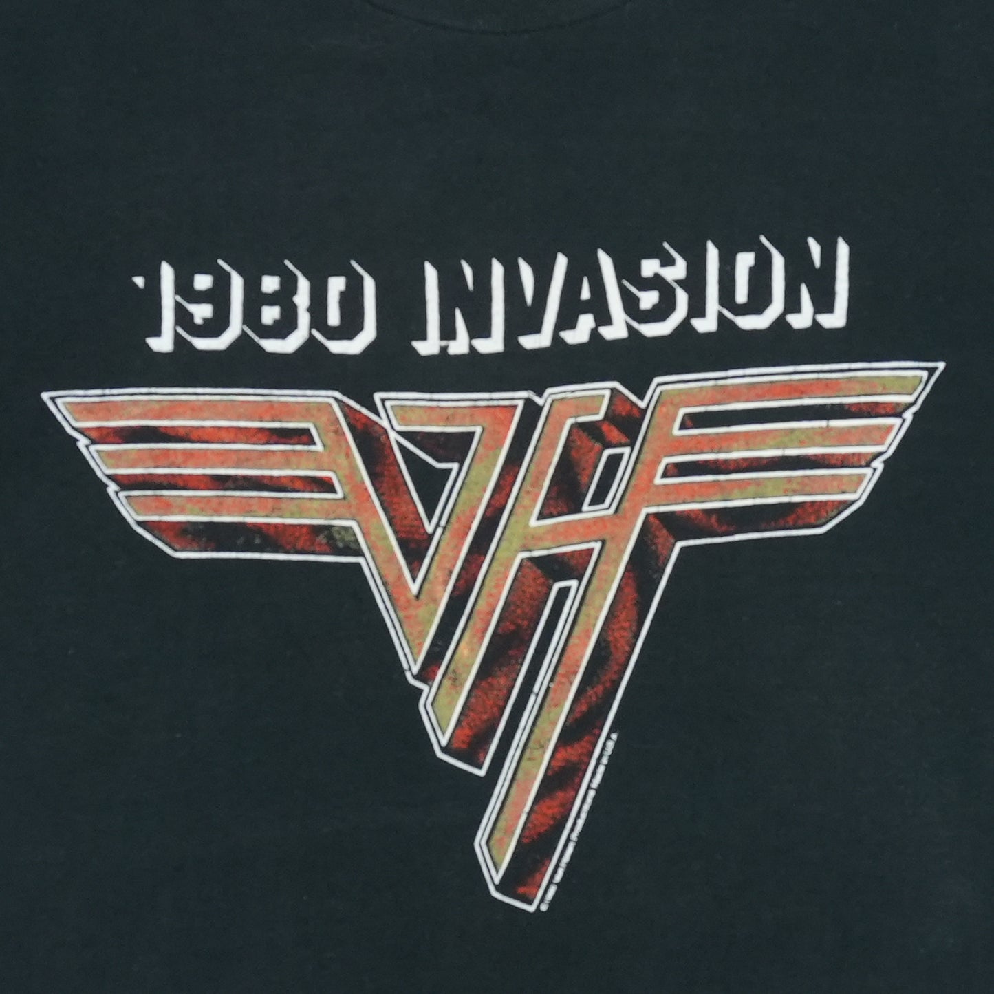 1980s Van Halen Invasion Tour Shirt