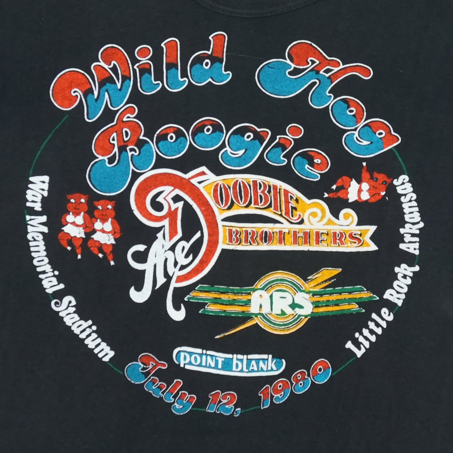 1980 Wild Hog Boogie Music Festival Shirt