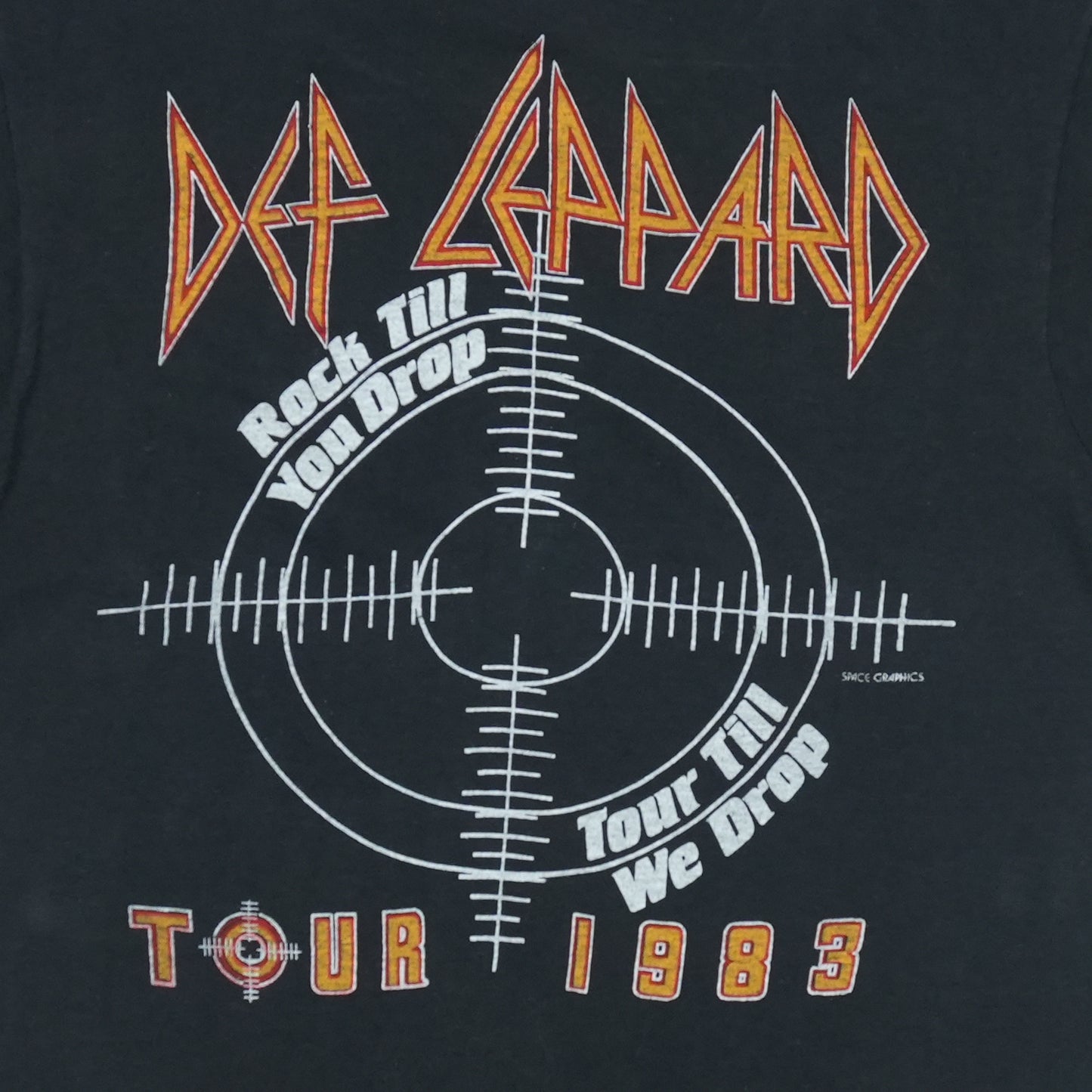 1983 Def Leppard Pyromania Tour Shirt