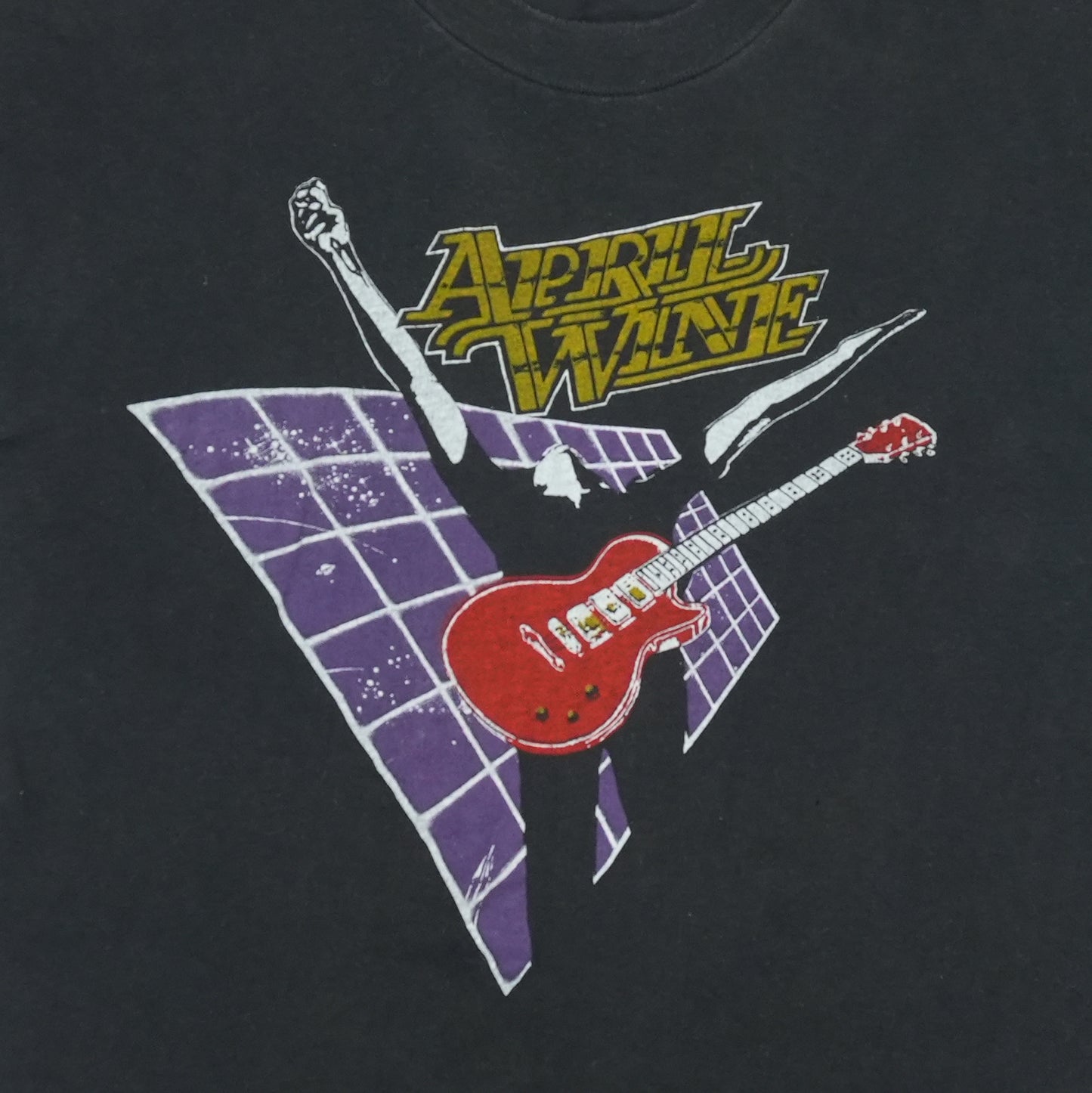 1982 April Wine Power Play World Tour Shirt