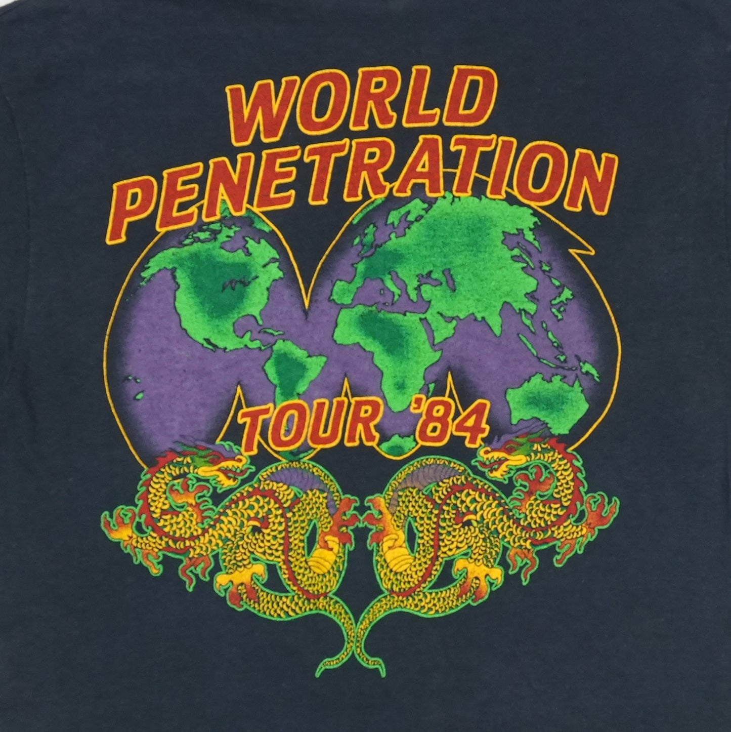 1984 Ted Nugent World Penetration Tour Shirt