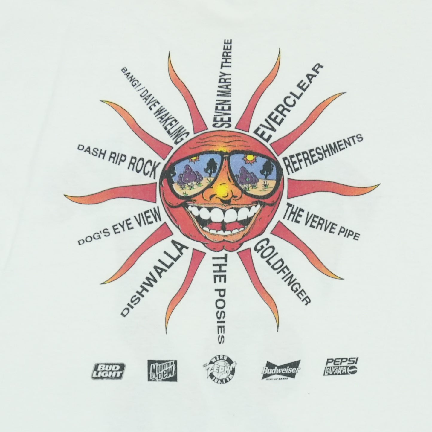 1996 Zephyr Music Festival New Orleans Shirt