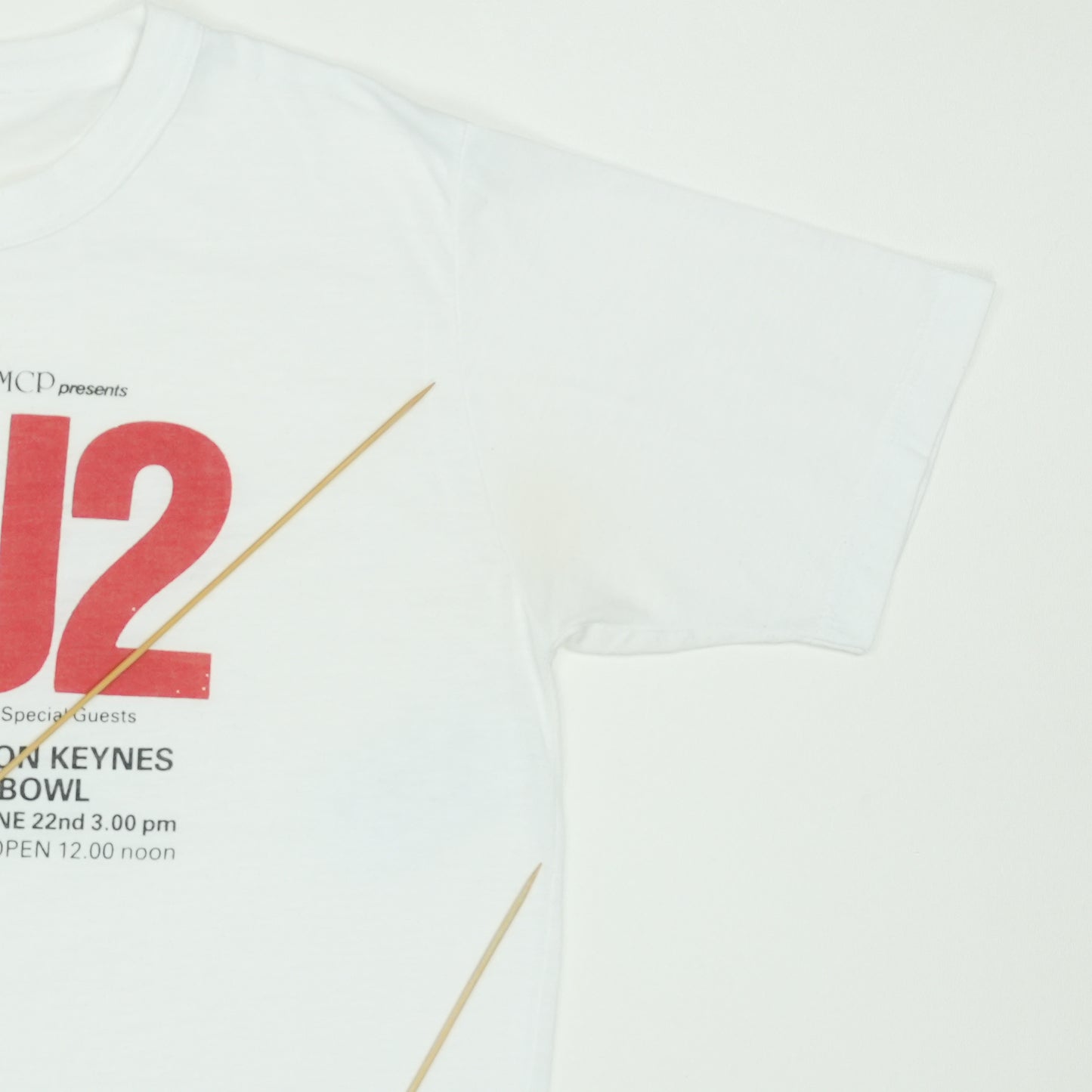 1985 U2 The Longest Day Concert Shirt