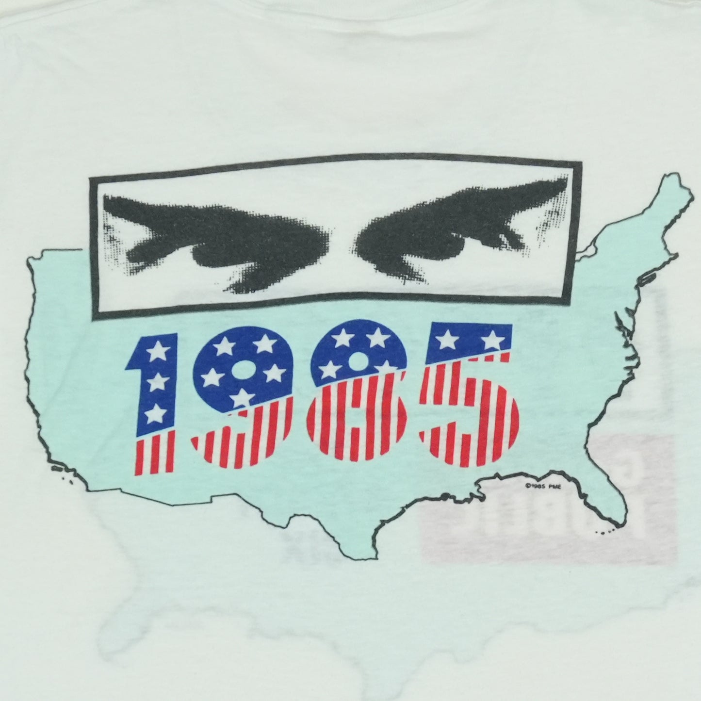 1985 General Public The Steady Six Tour Shirt