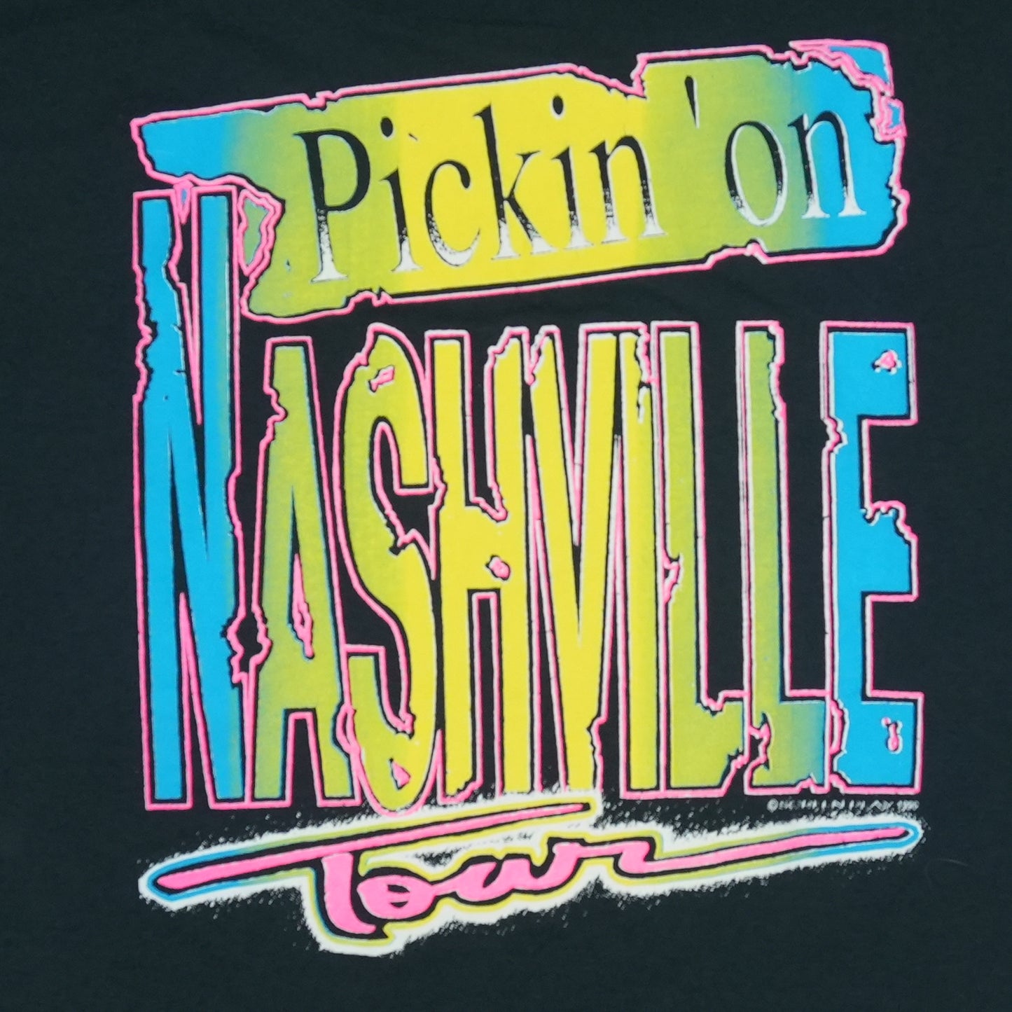 1990s Kentucky Headhunters Pickin On Nashville Tour Shirt