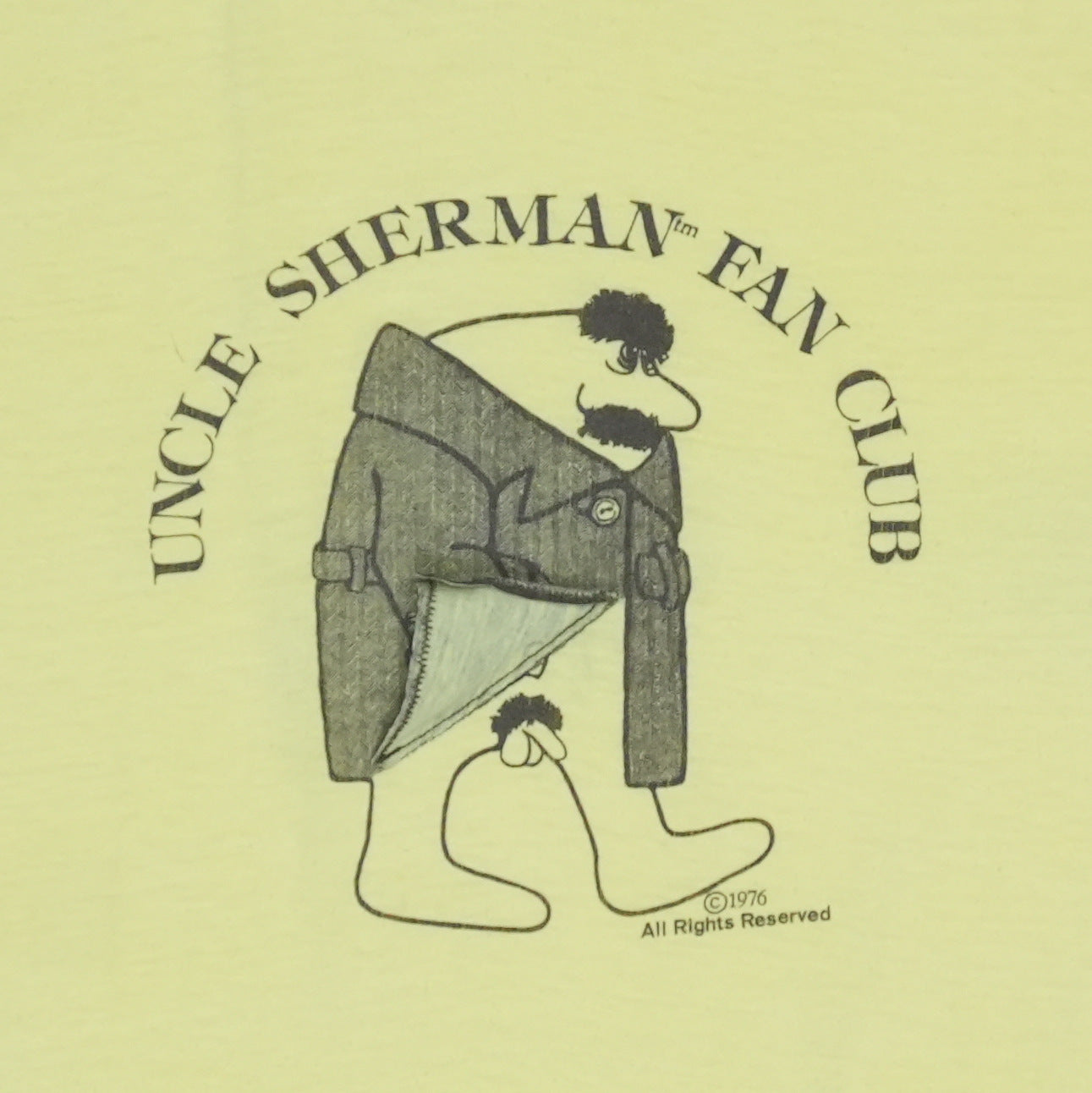 1976 Uncle Sherman Fan Club Shirt