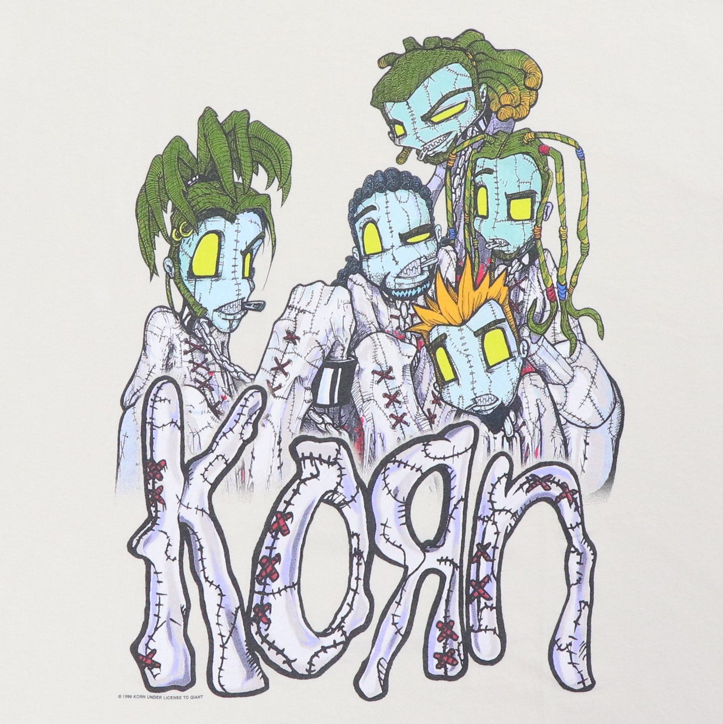 1998 Korn Issues Color Change Shirt