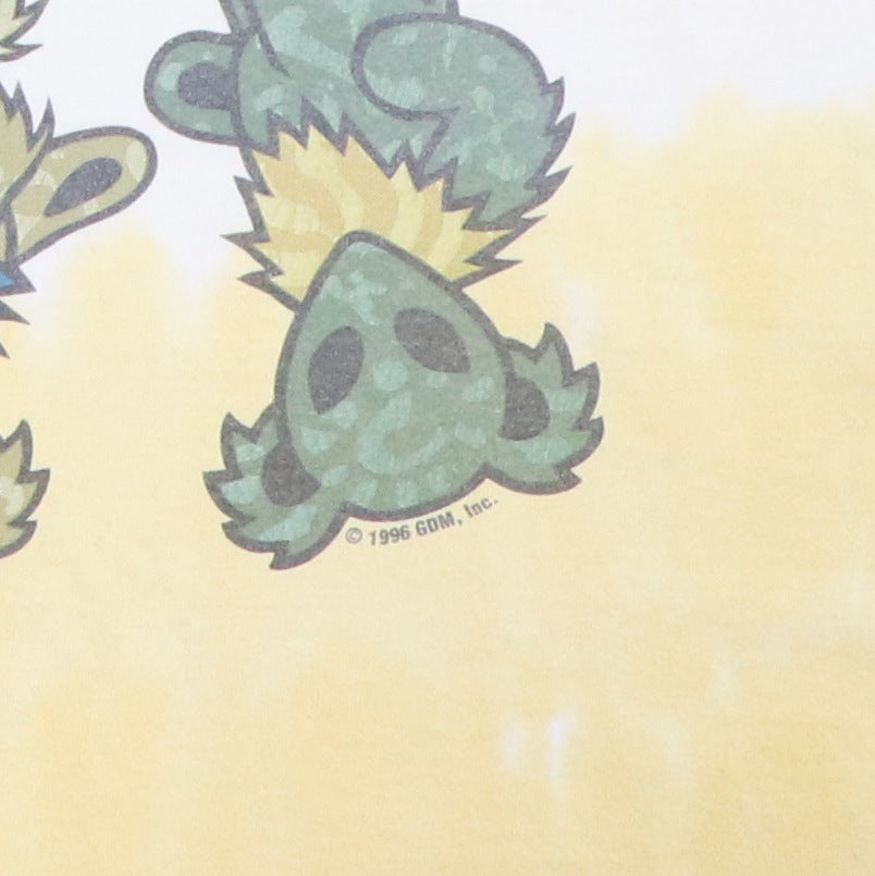 1996 Grateful Dead Spiral Alien Bears Color Change Shirt