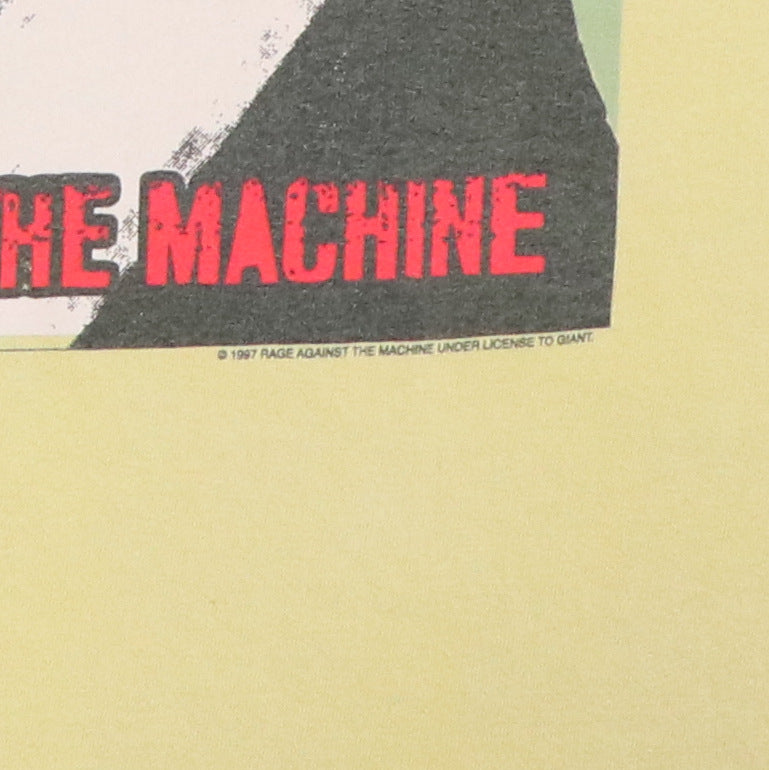 1997 Rage Against The Machine Color Change Shirt