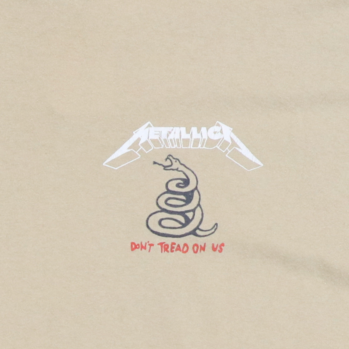 1993 Metallica Nowhere To Roam Tour Color Change Shirt