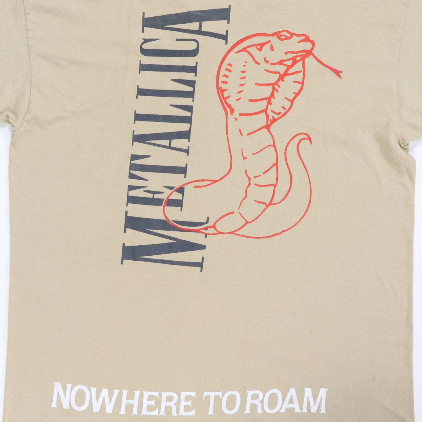 1993 Metallica Nowhere To Roam Tour Color Change Shirt