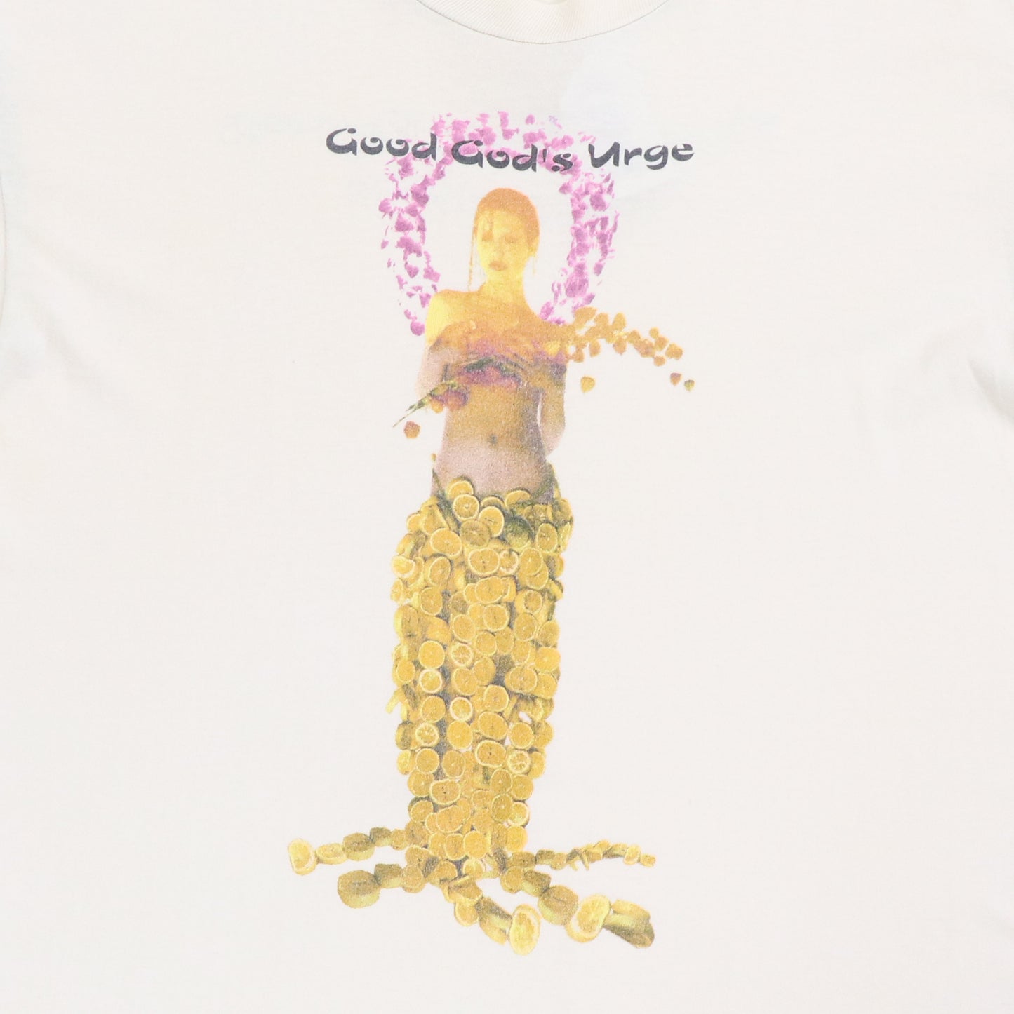 1996 Porno For Pyros Tour Color Change Shirt Detail