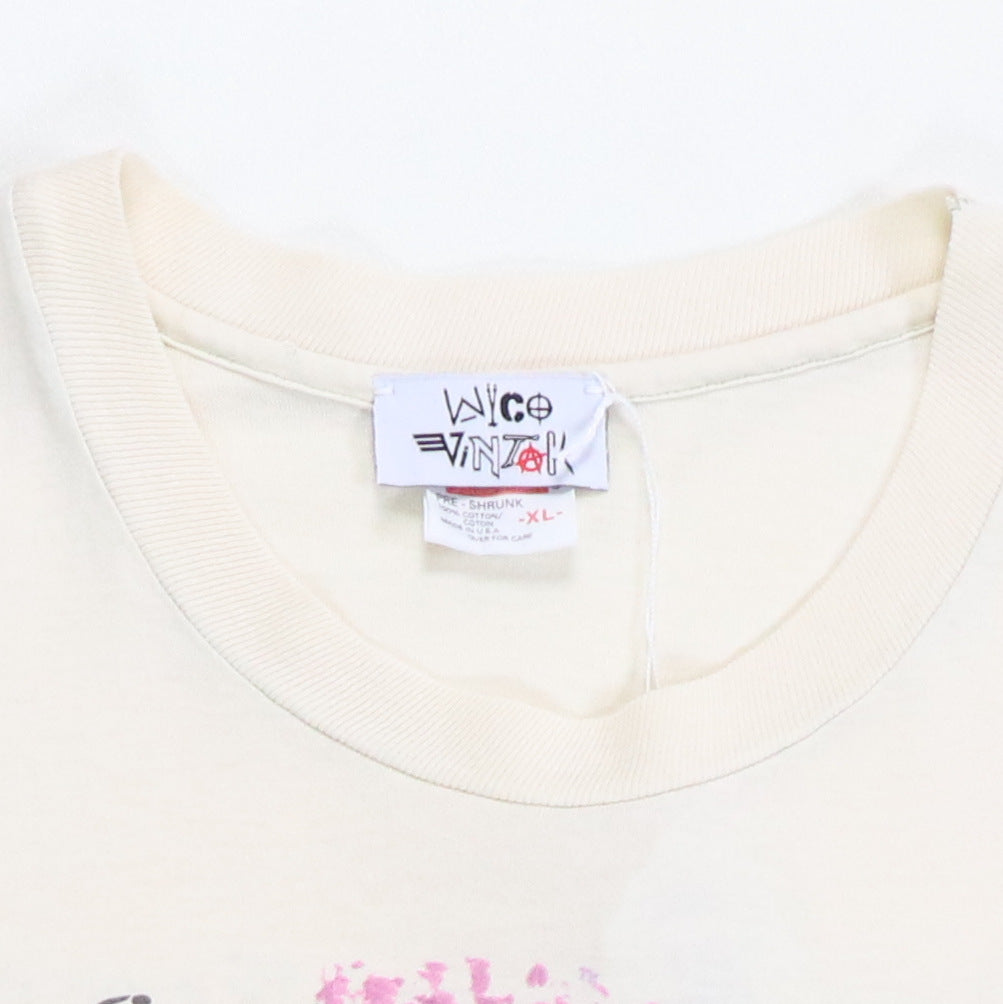 1996 Porno For Pyros Tour Color Change Shirt Detail
