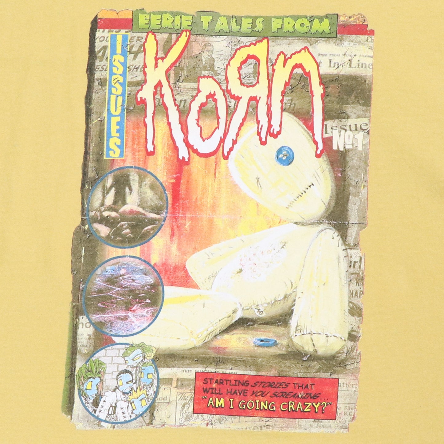 1999 Korn Issues Color Change Shirt