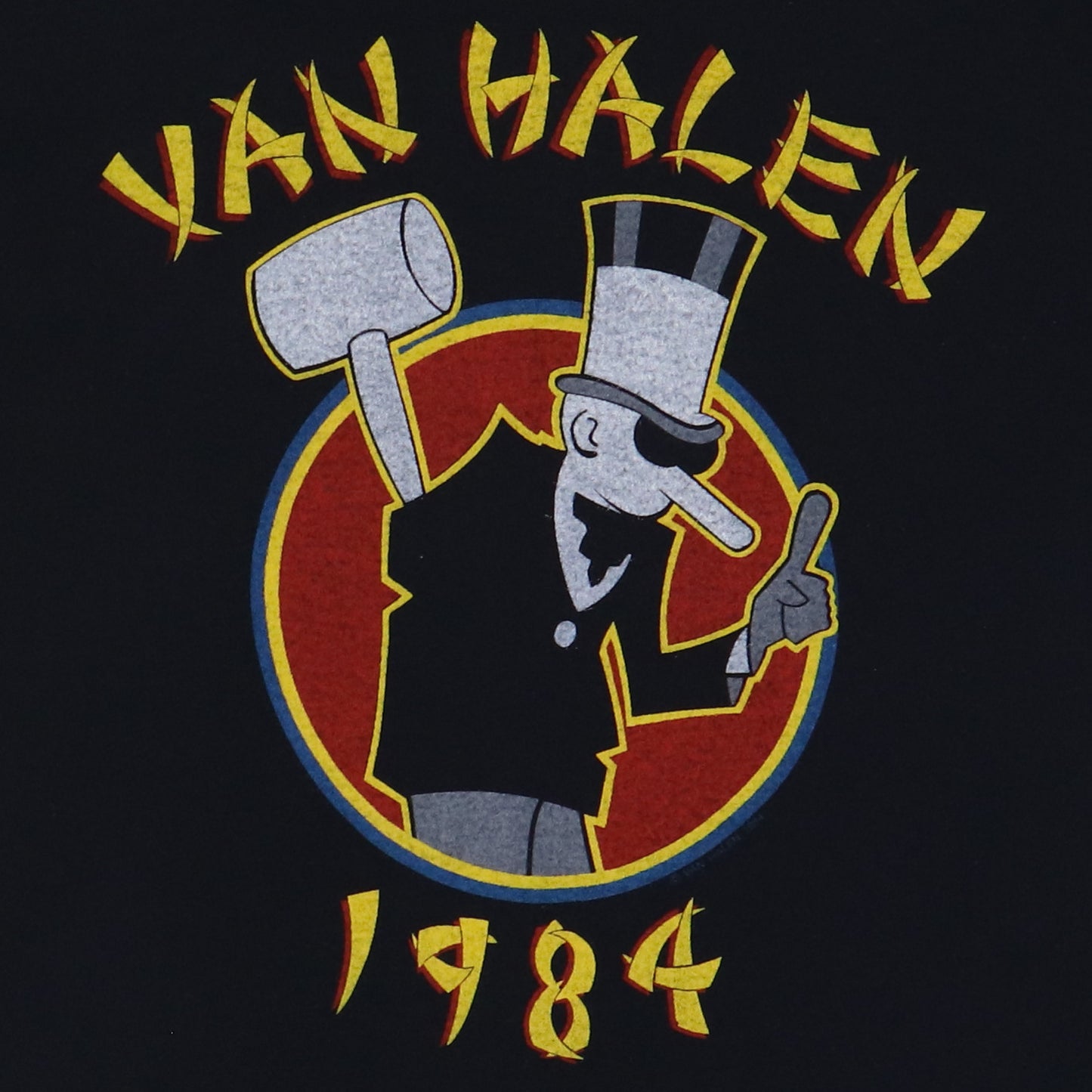 1984 Van Halen Tour Of The World Shirt