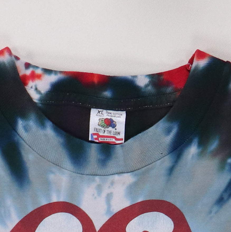 1994 Rolling Stones Tie Dye Shirt