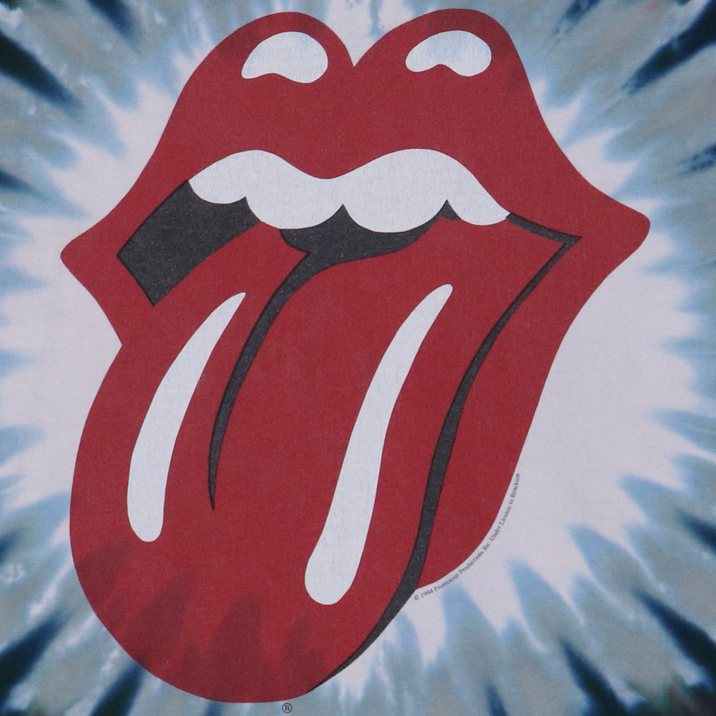 1994 Rolling Stones Tie Dye Shirt