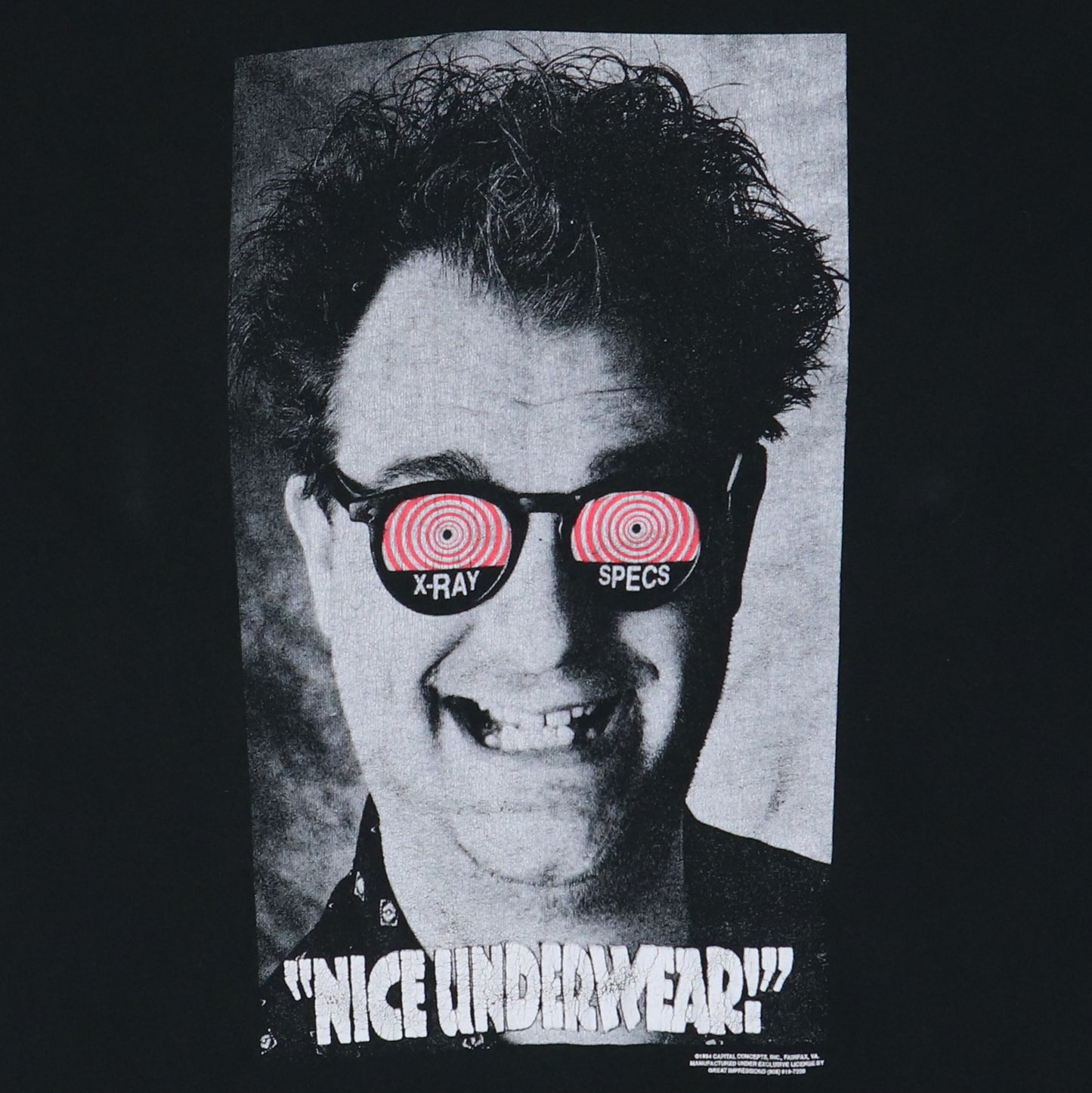 1994 X-Ray Specs Nice Underwear Shirt