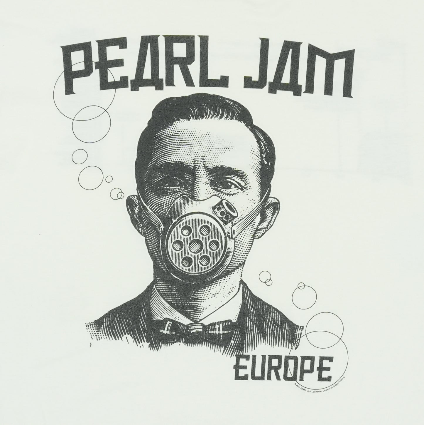 2000 Pearl Jam Europe Shirt