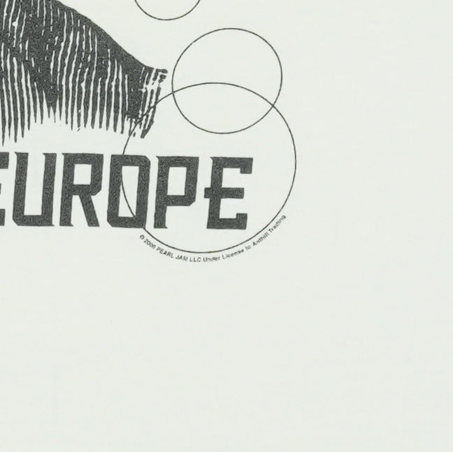 2000 Pearl Jam Europe Shirt