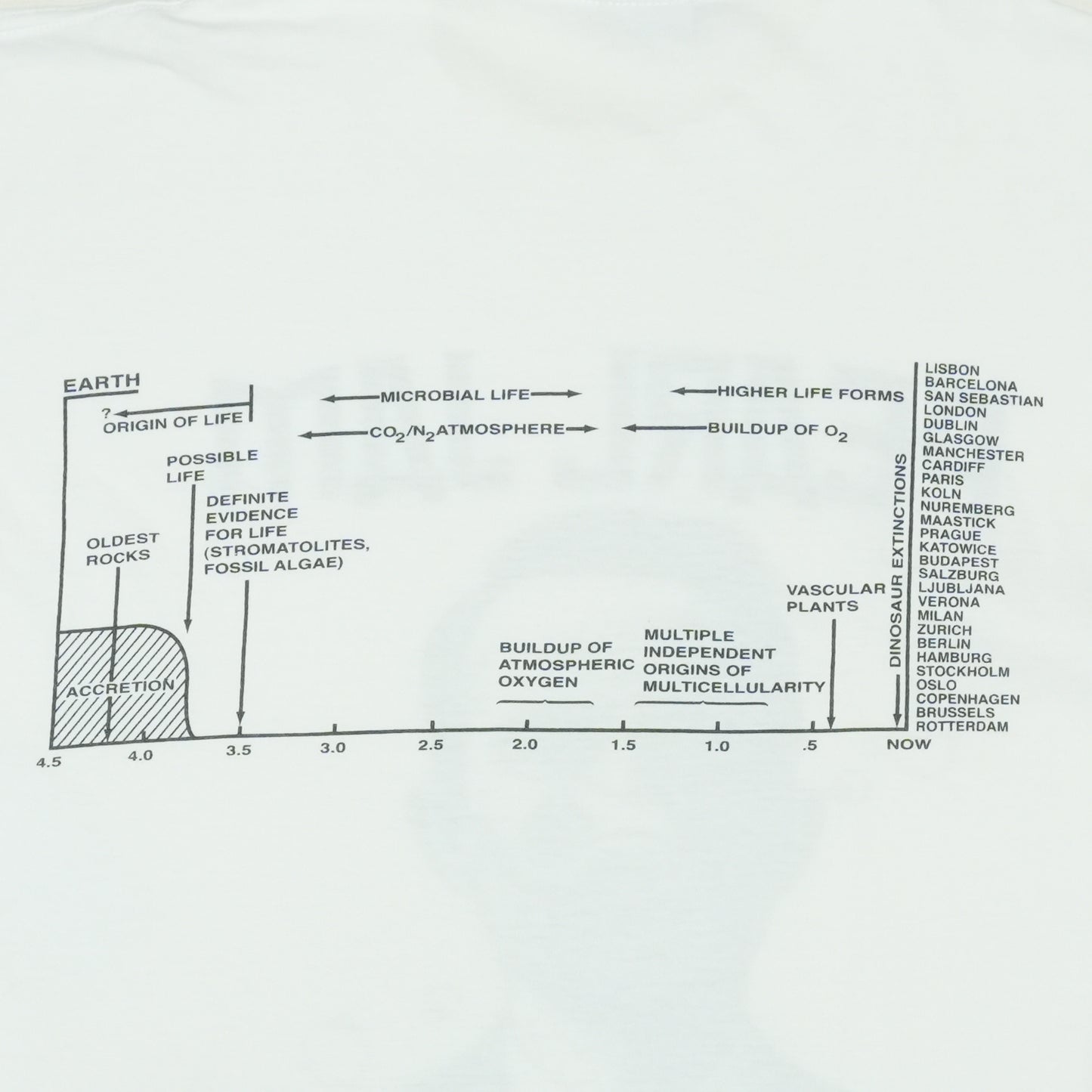 2000 Pearl Jam Europe Shirt