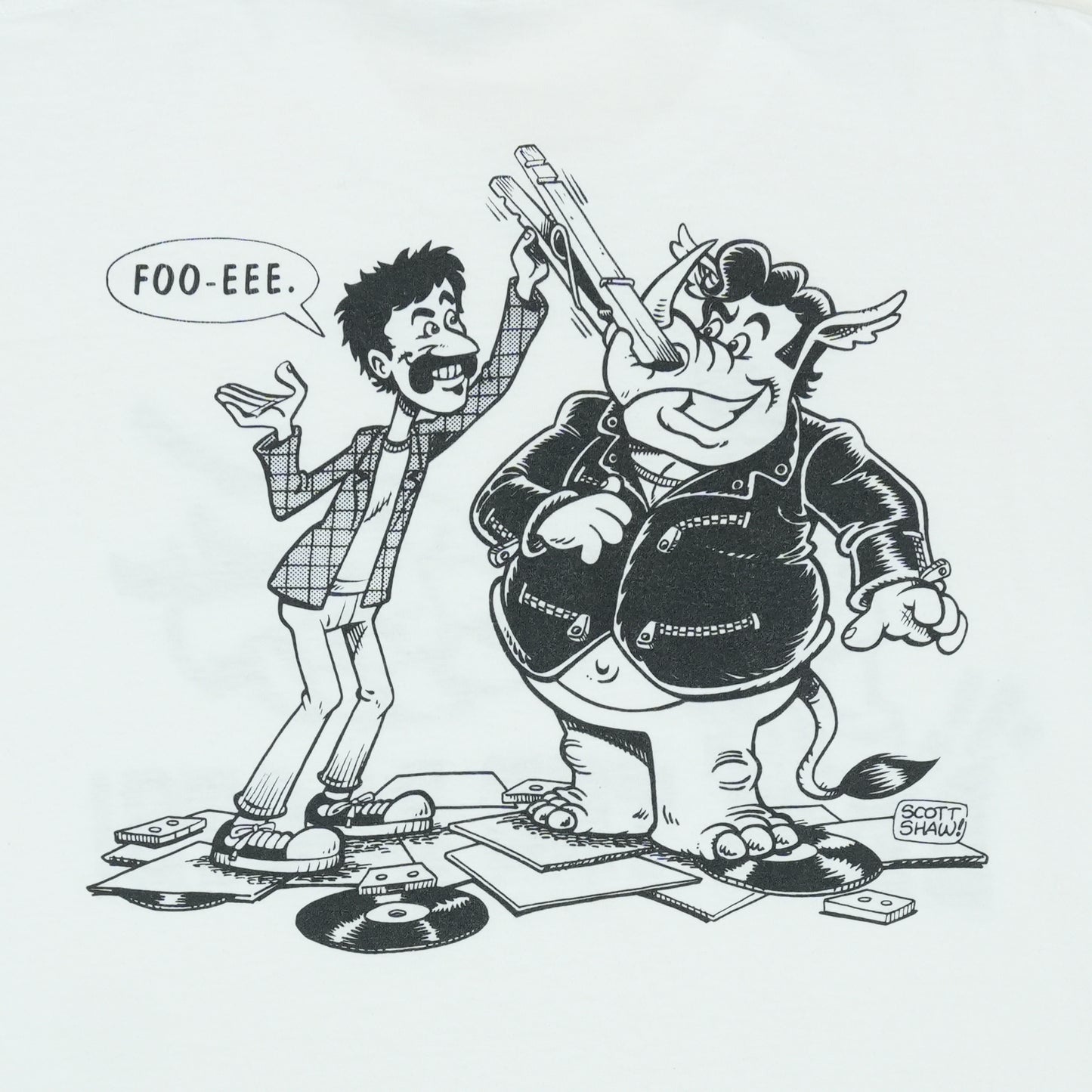 1991 Frank Zappa Beat The Boots Shirt