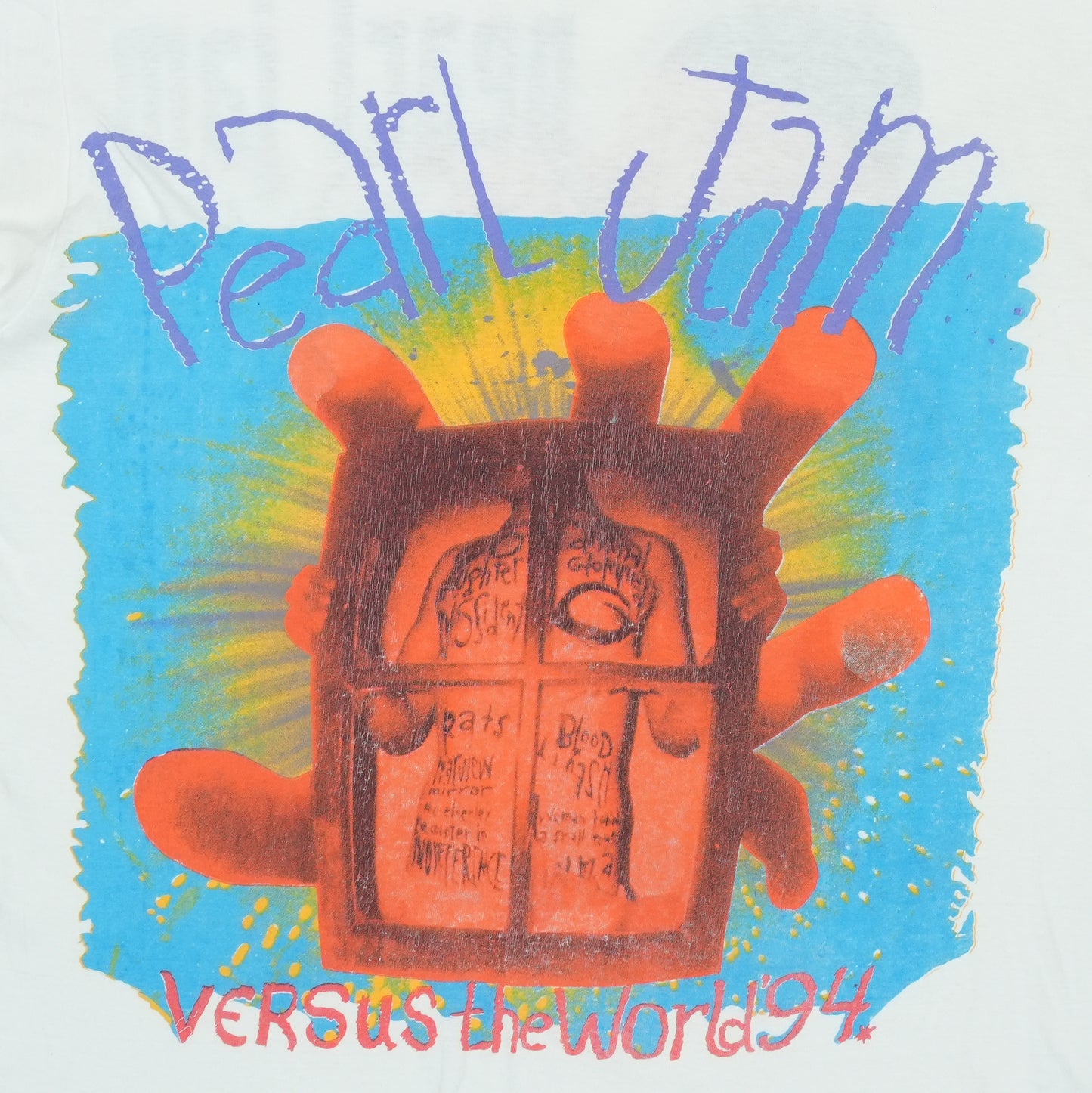 1994 Pearl Jam Versus World Tour Shirt