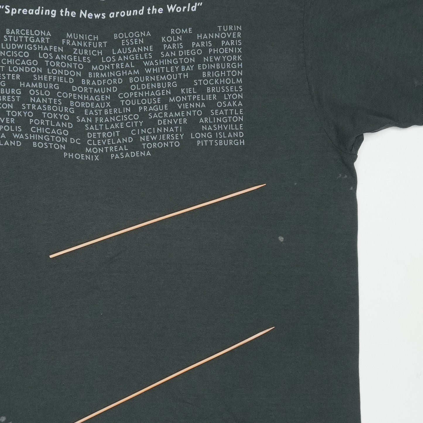 1987 Depeche Mode Music For The Masses Tour Shirt