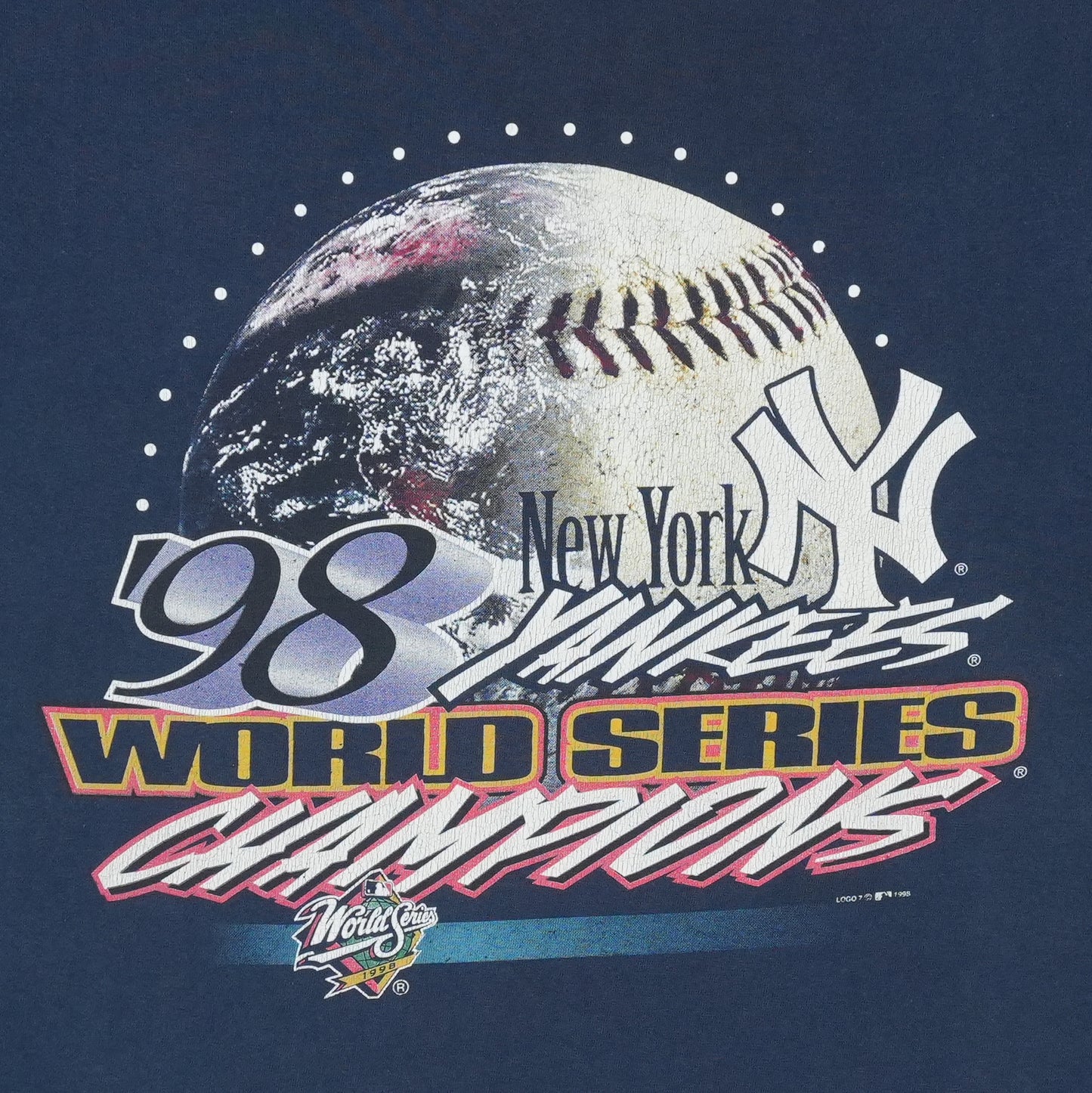 1998 New York Yankees World Series Champions Shirt