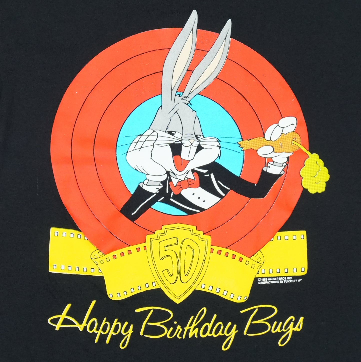 1989 Bugs Bunny Happy Birthday Shirt