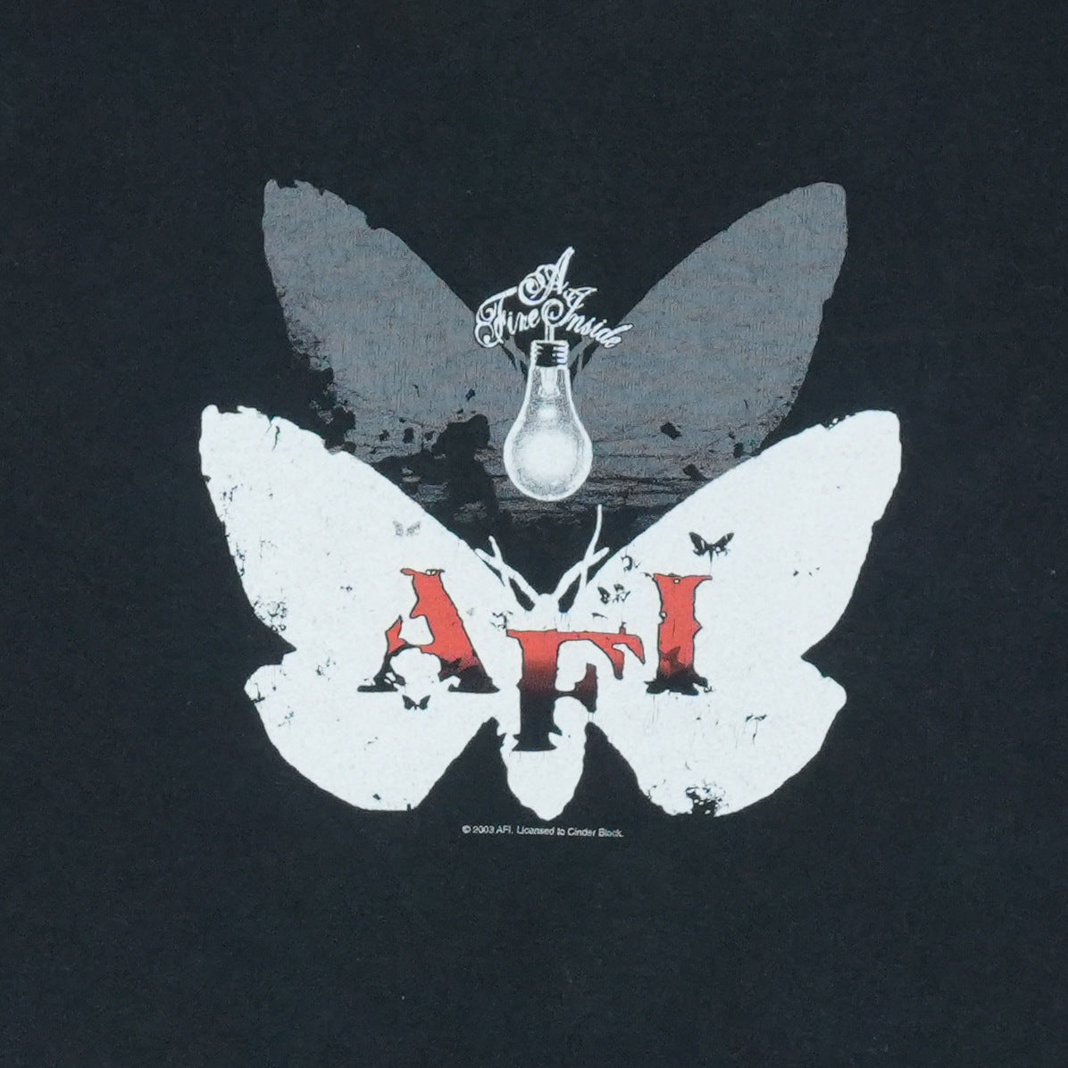 2003 AFI A Fire Inside Shirt