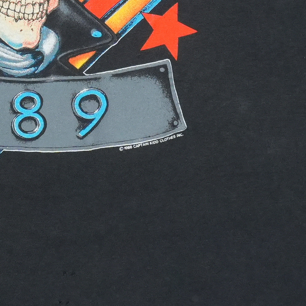 1989 Bon Jovi We're Back Kickin Ass Shirt