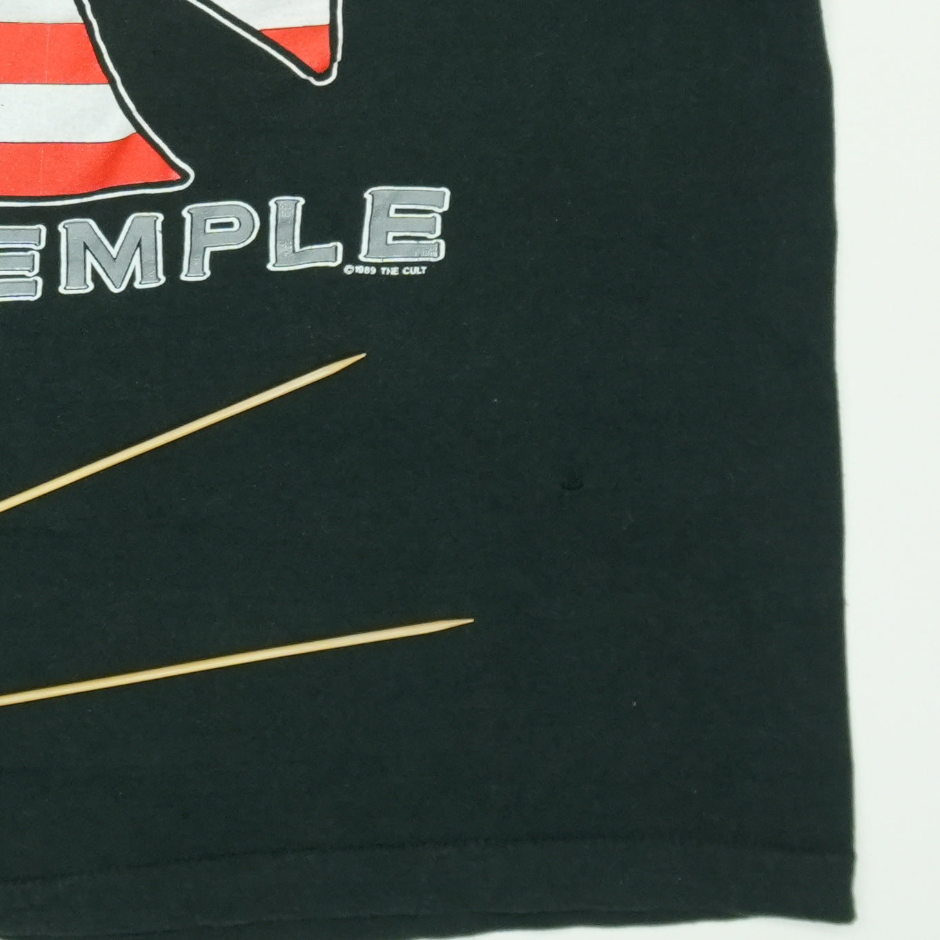 1989 The Cult Sonic Temple Tour Shirt