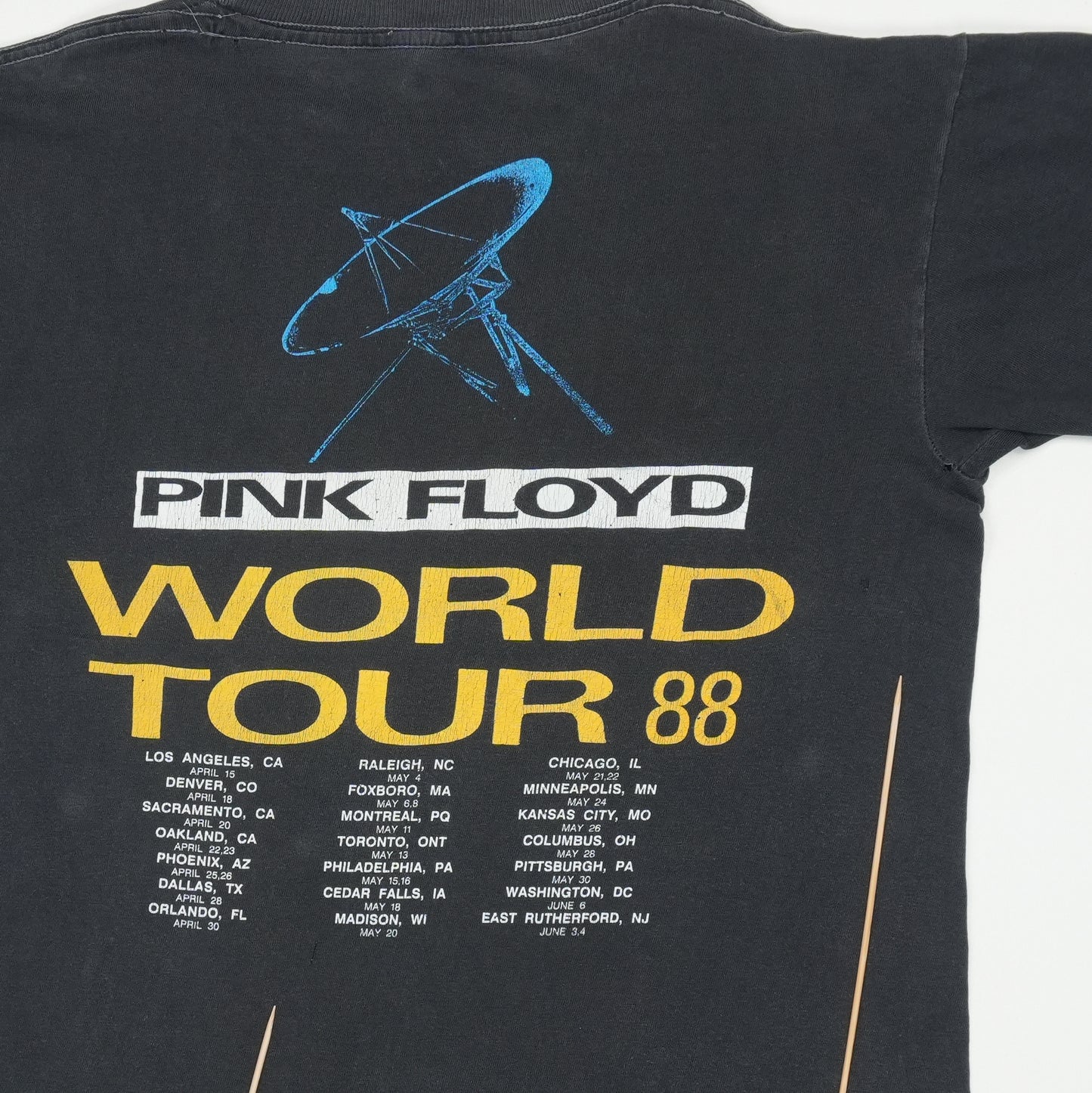 1987 Pink Floyd Momentary Lapse Of Reason Tour Shirt