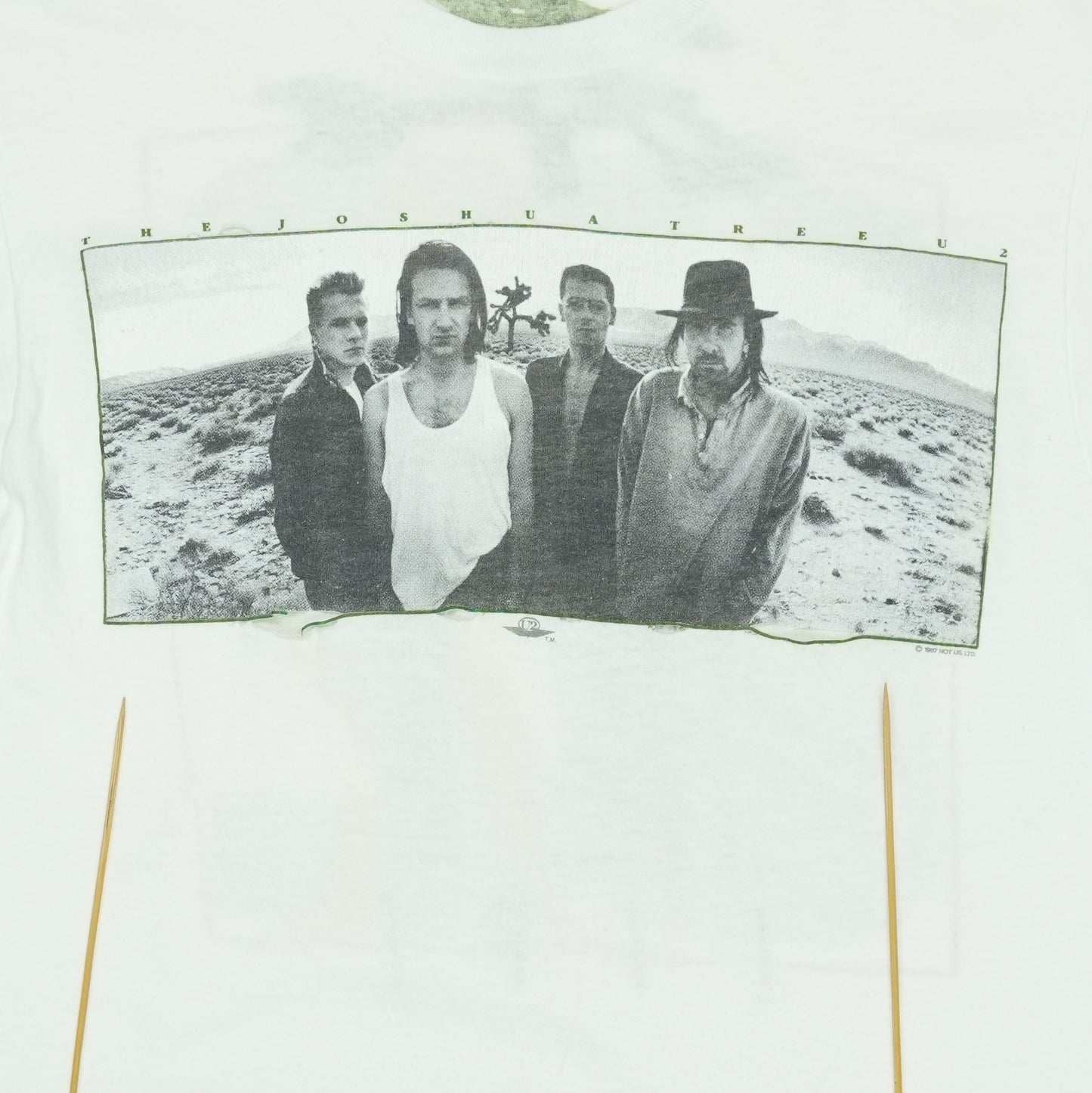 1987 U2 Joshua Tree Tour Shirt