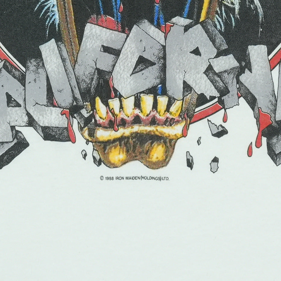 1988 Iron Maiden California Tour Shirt